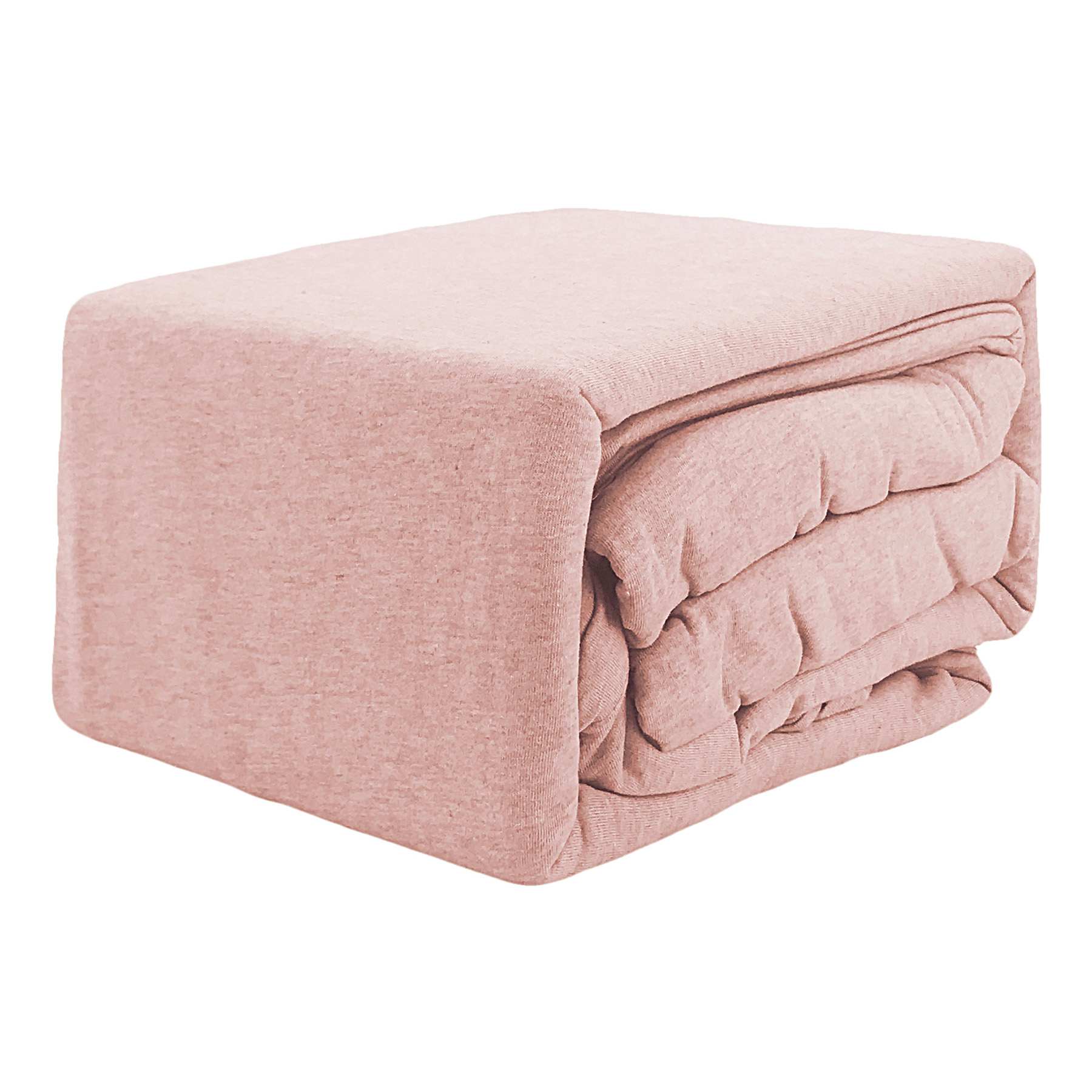 4-Piece Terracotta Jersey Sheet Set, Queen