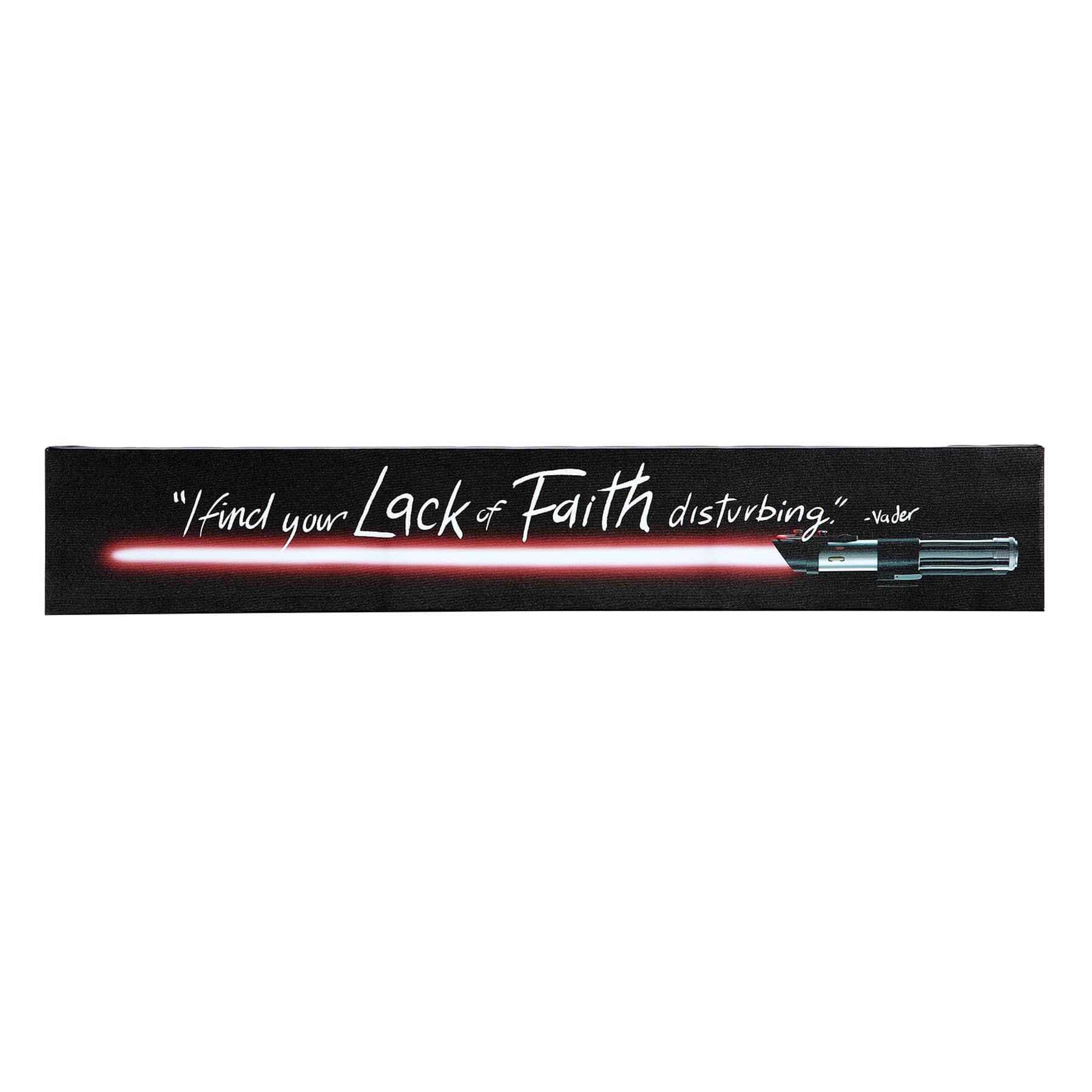Lightsaber Canvas Wall Art, 6x36