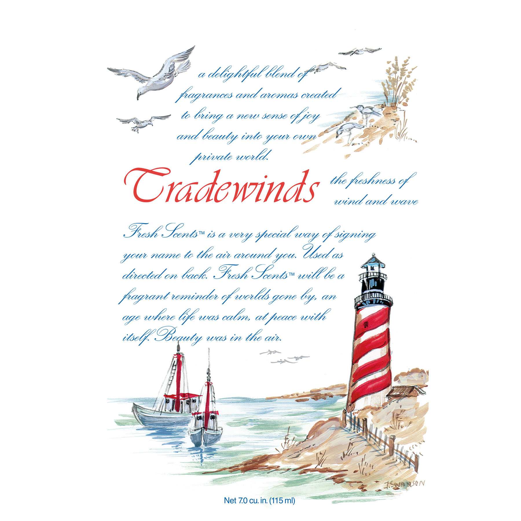 3-Pack Tradewinds Scented Sachet