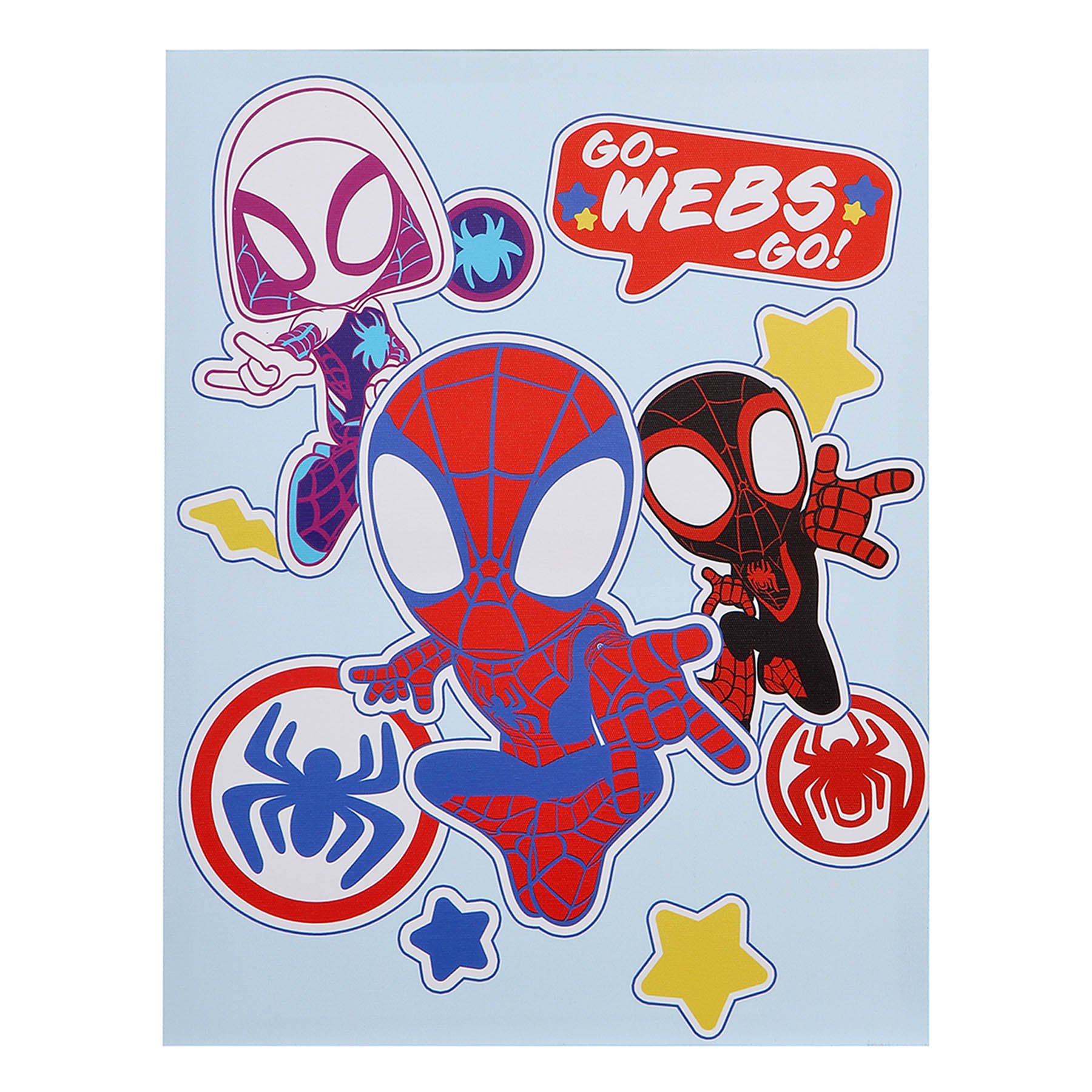 Spidey & Friends Canvas Wall Art, 11x14