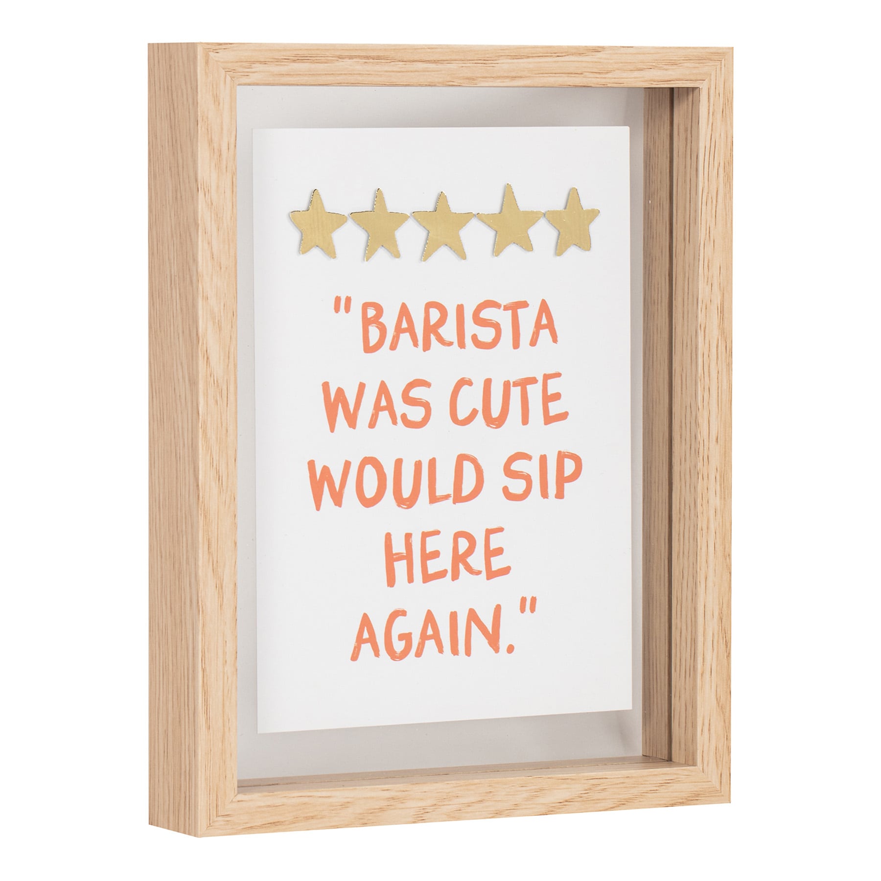 Barista was Cute Tabletop Sign, 9x7