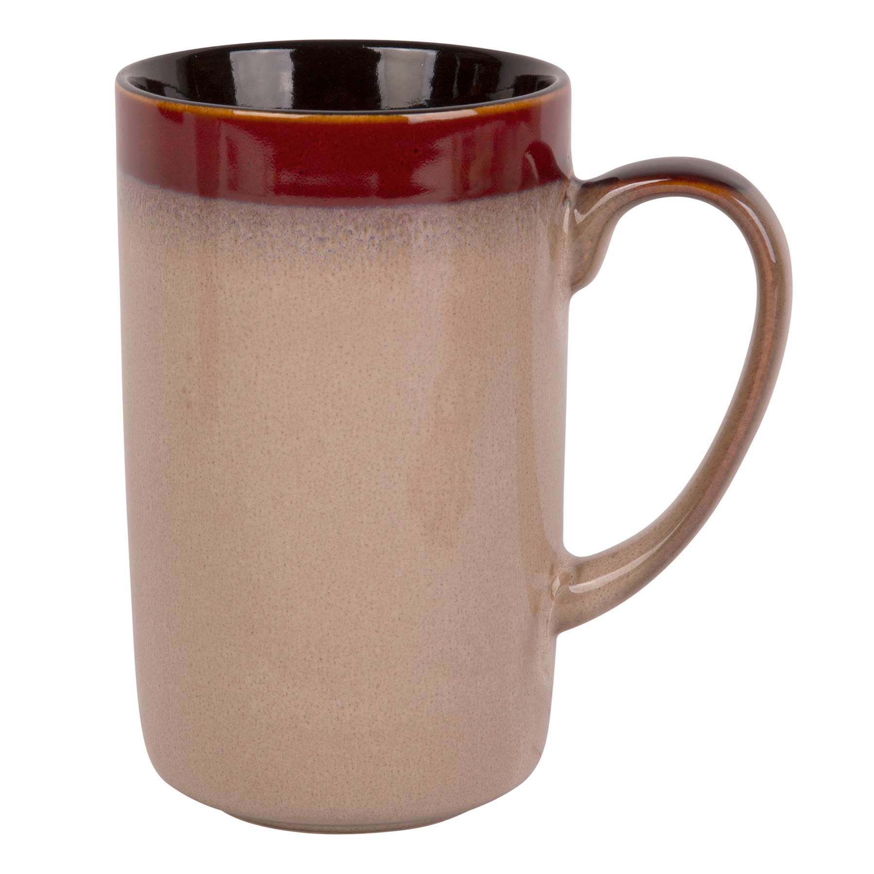 Red Ombre Ceramic Mug, 24oz