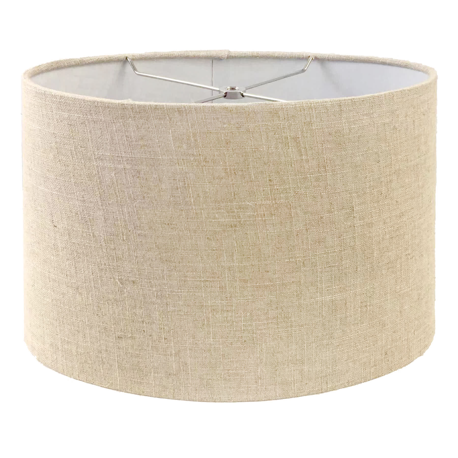 Tan Oval Medium Table Lamp Shade 9x14x9
