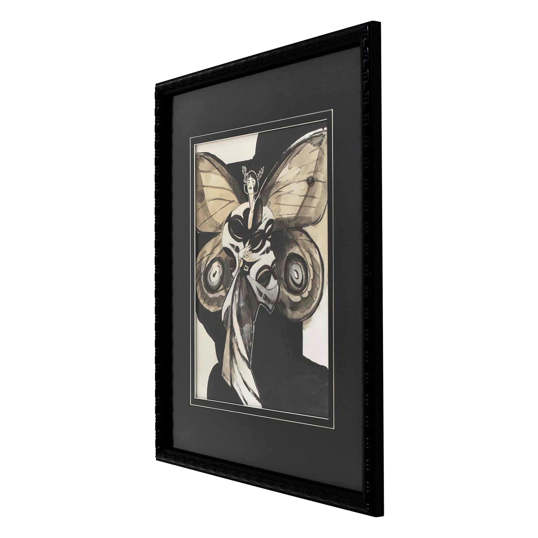 SCAD Glass Framed Inked Print Wall Art, 17x21