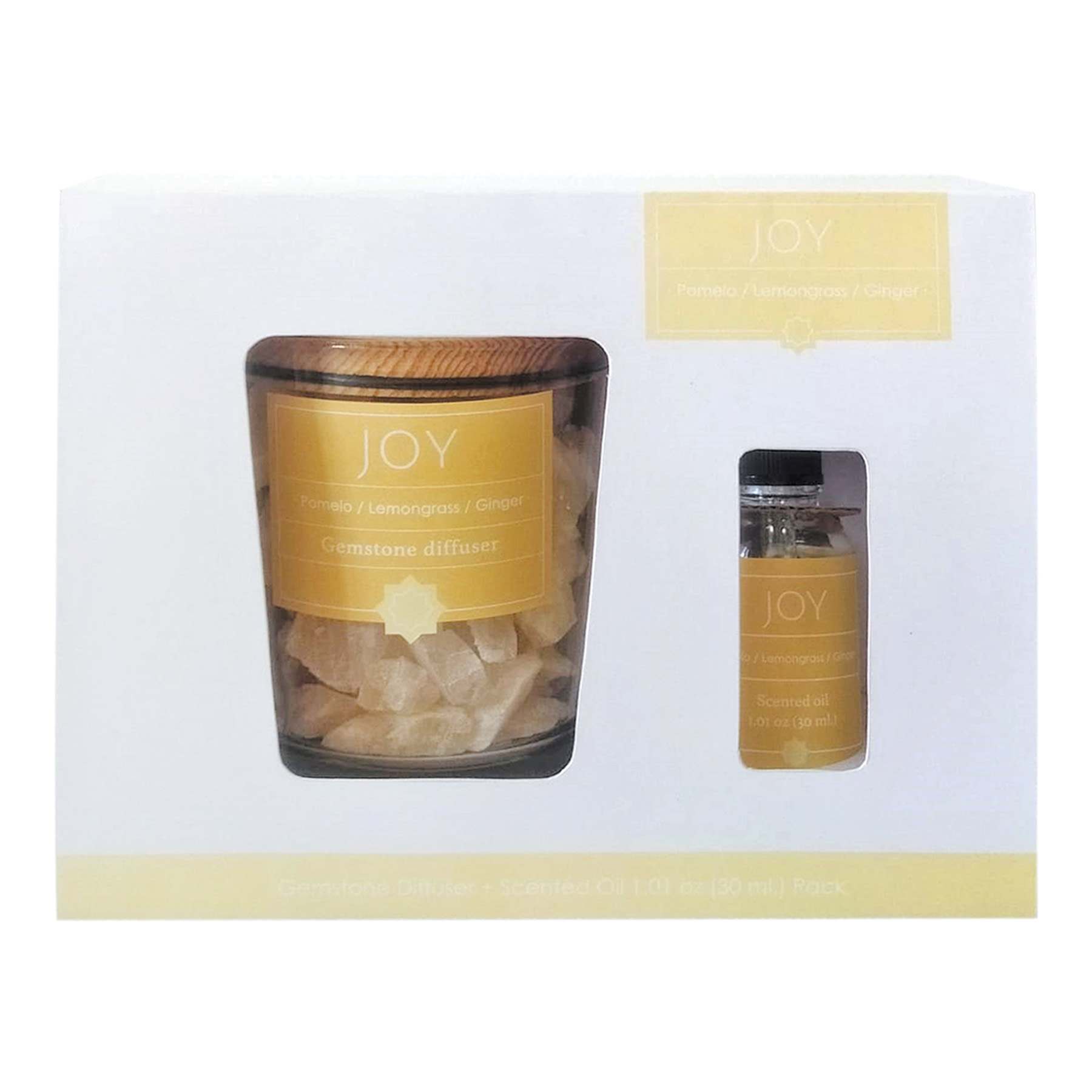 Found & Fable Joy Scented Gemstone Diffuser Oil, 1oz
