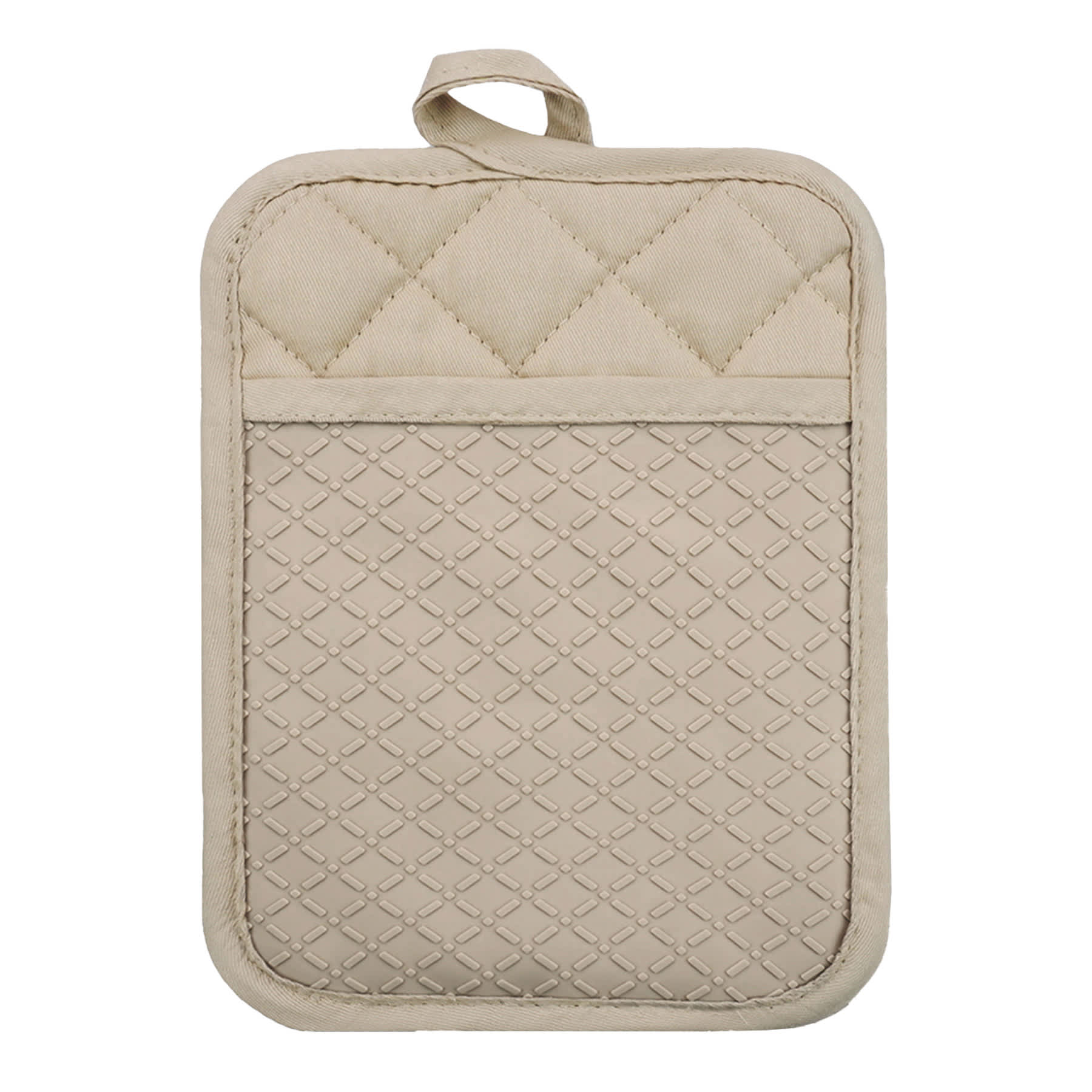 Taupe Silicone Pot Holder