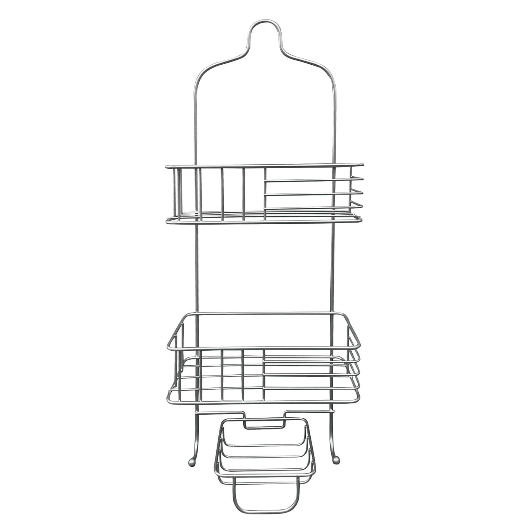 Grey Metal Shower Caddy