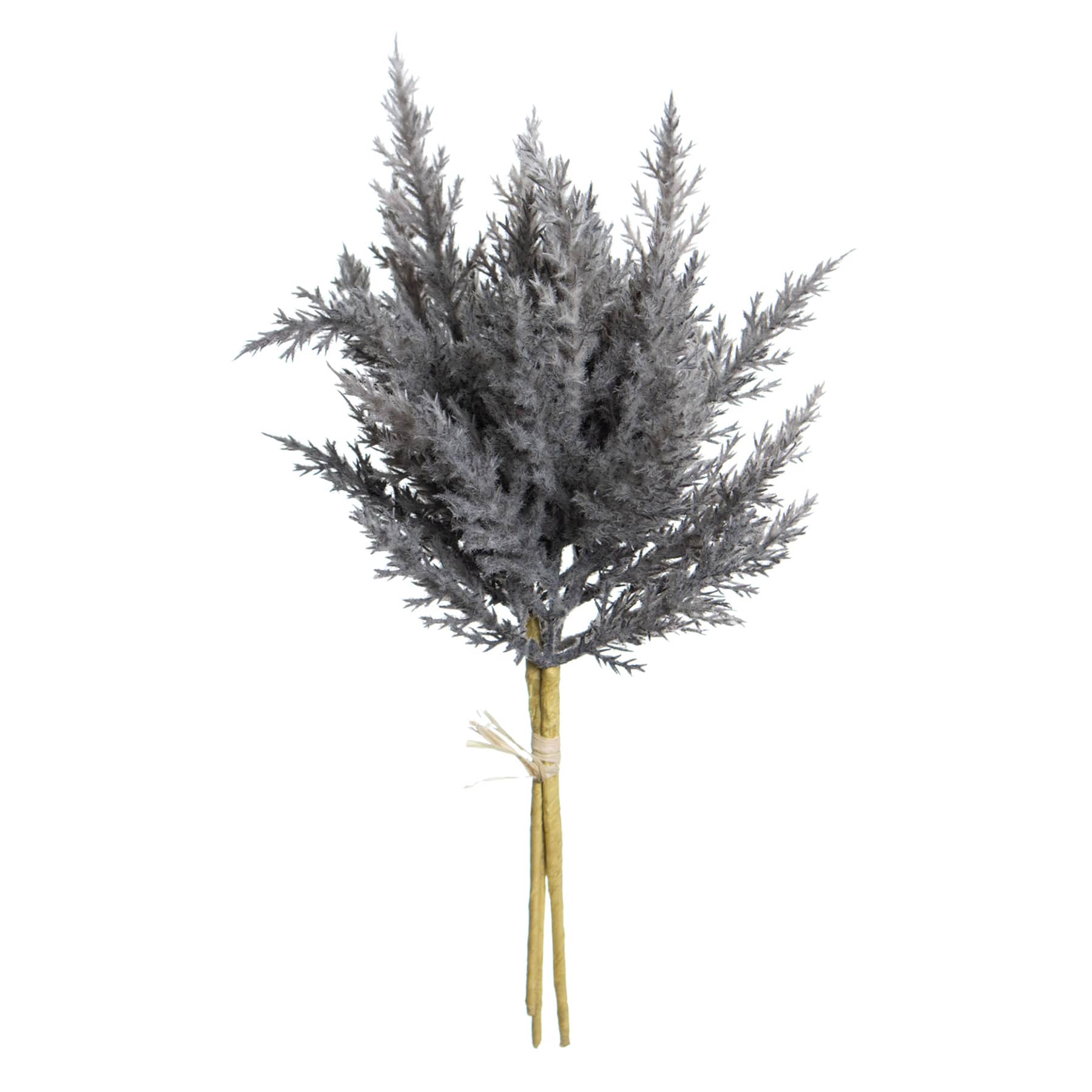 Grey Pampas Grass Bundle, 14"
