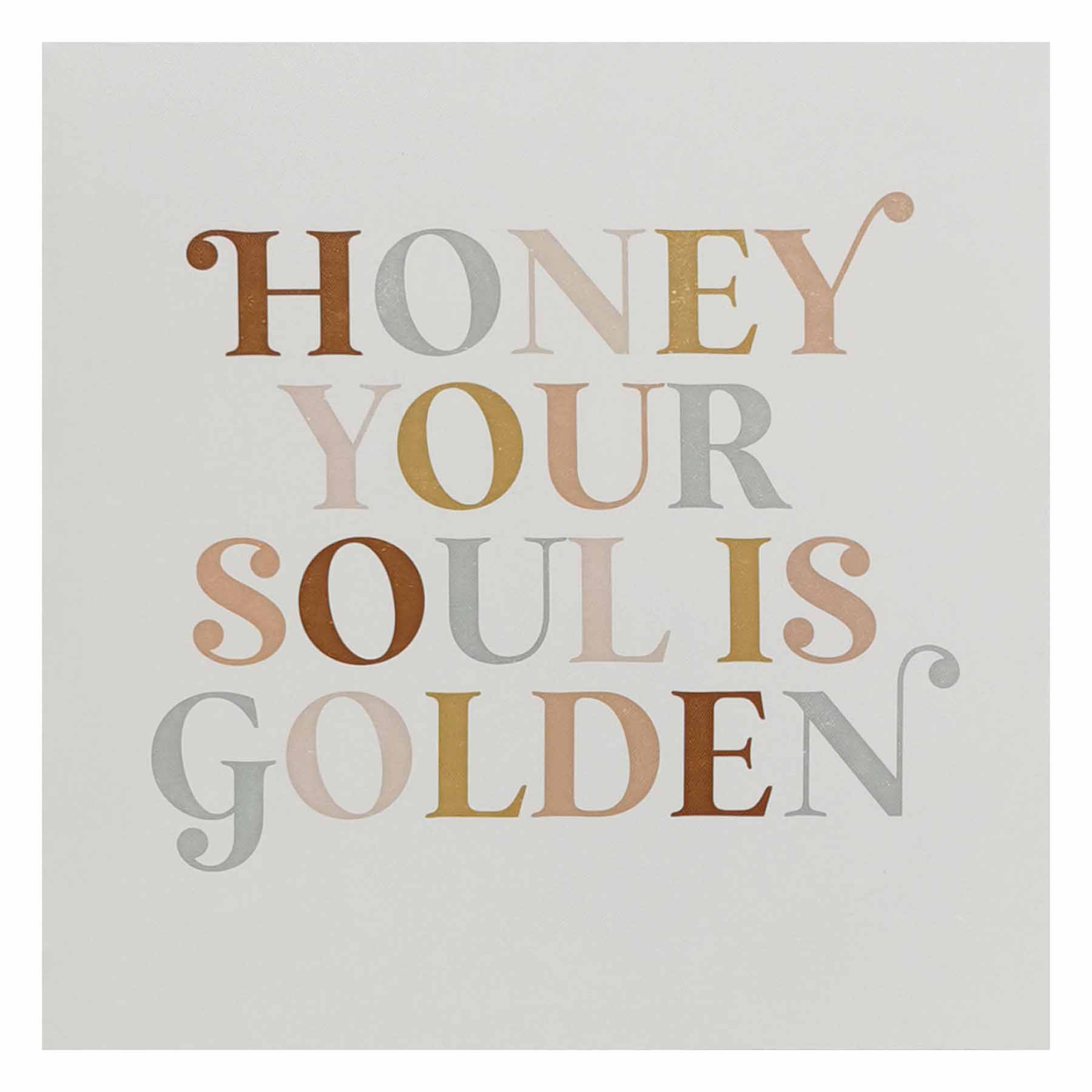 Soul Searcher Your Soul Canvas Wall Art, 16"