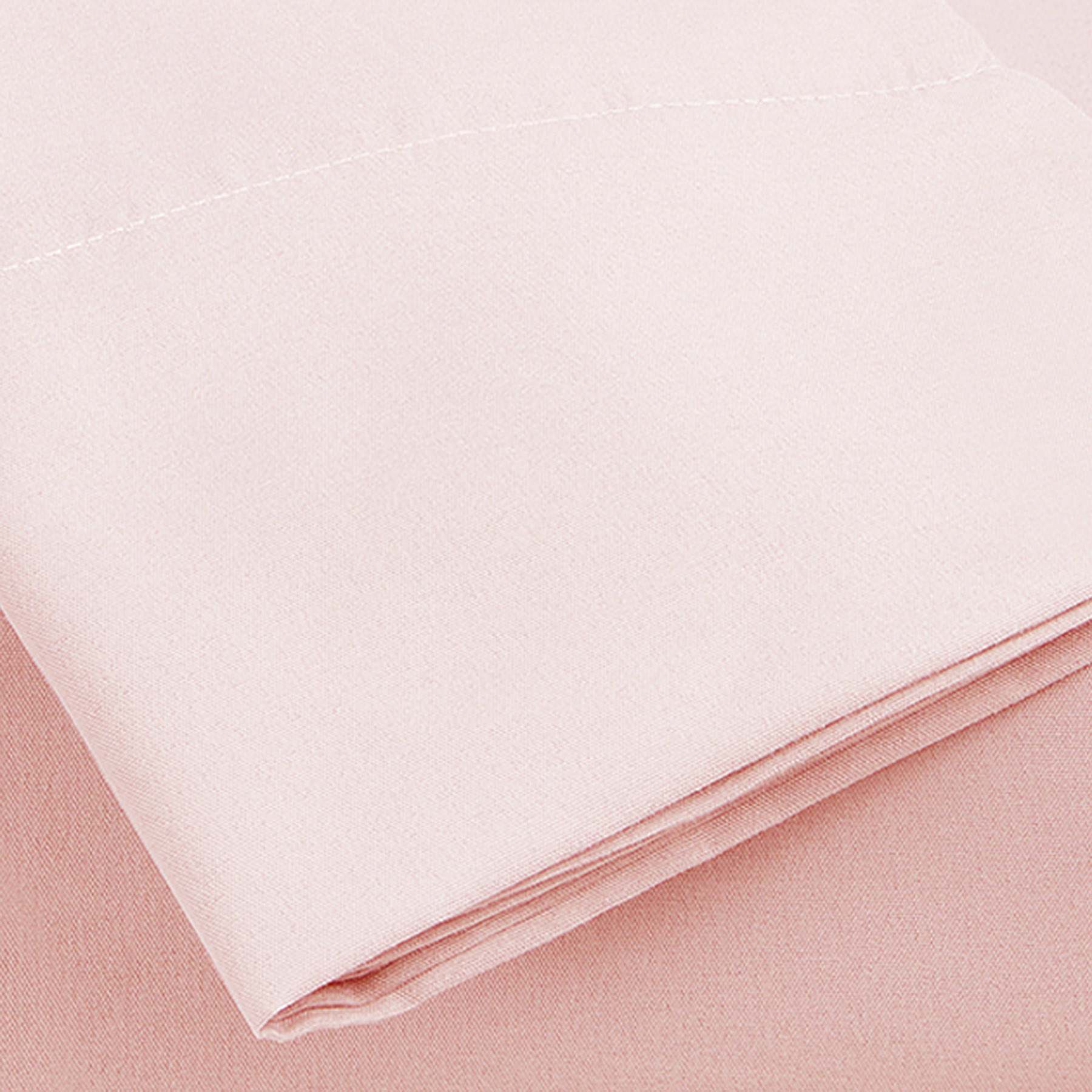 4-Piece Pink Cooling Microfiber Sheet Set, Full