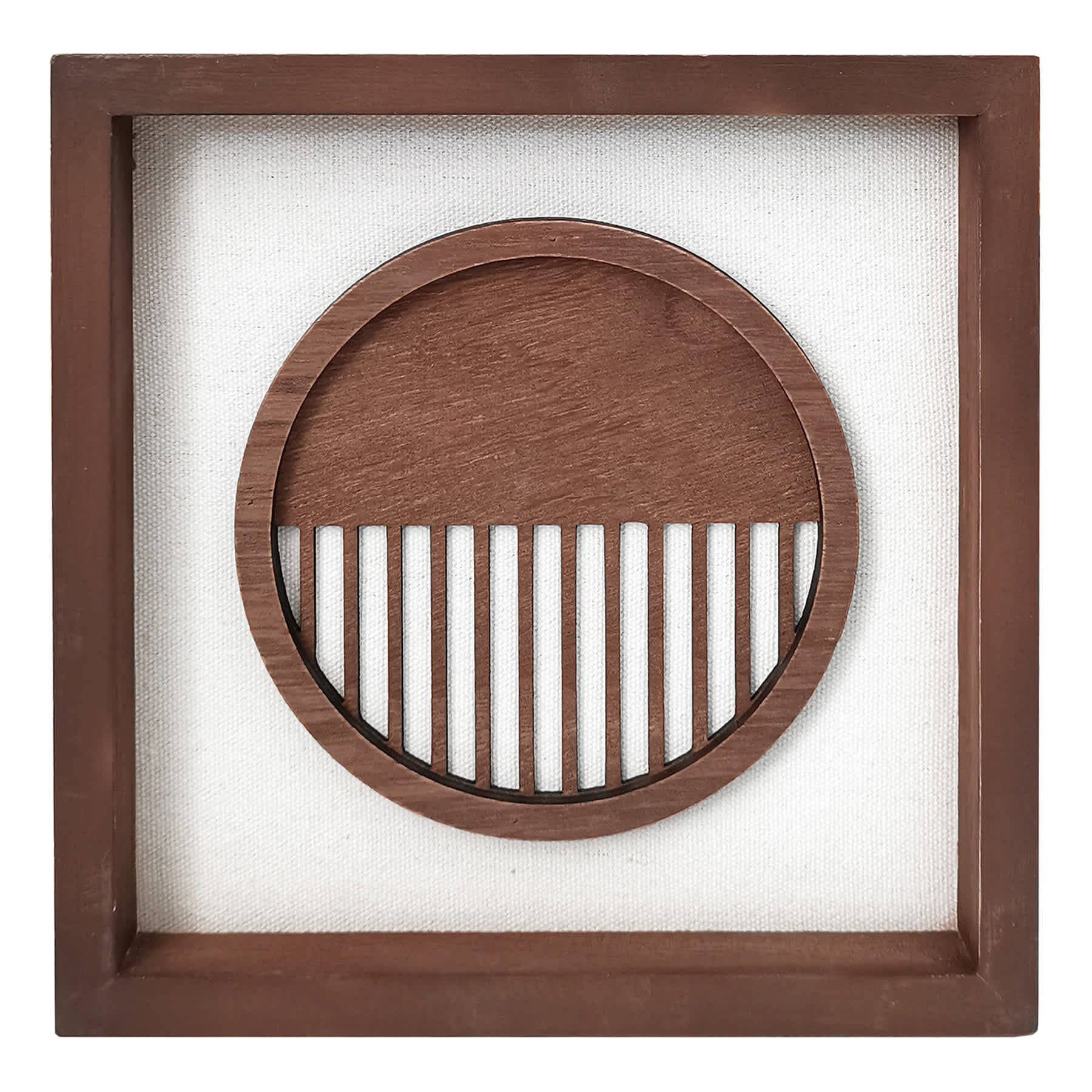 Crosby St. Canvas Wooden Decor, 8"