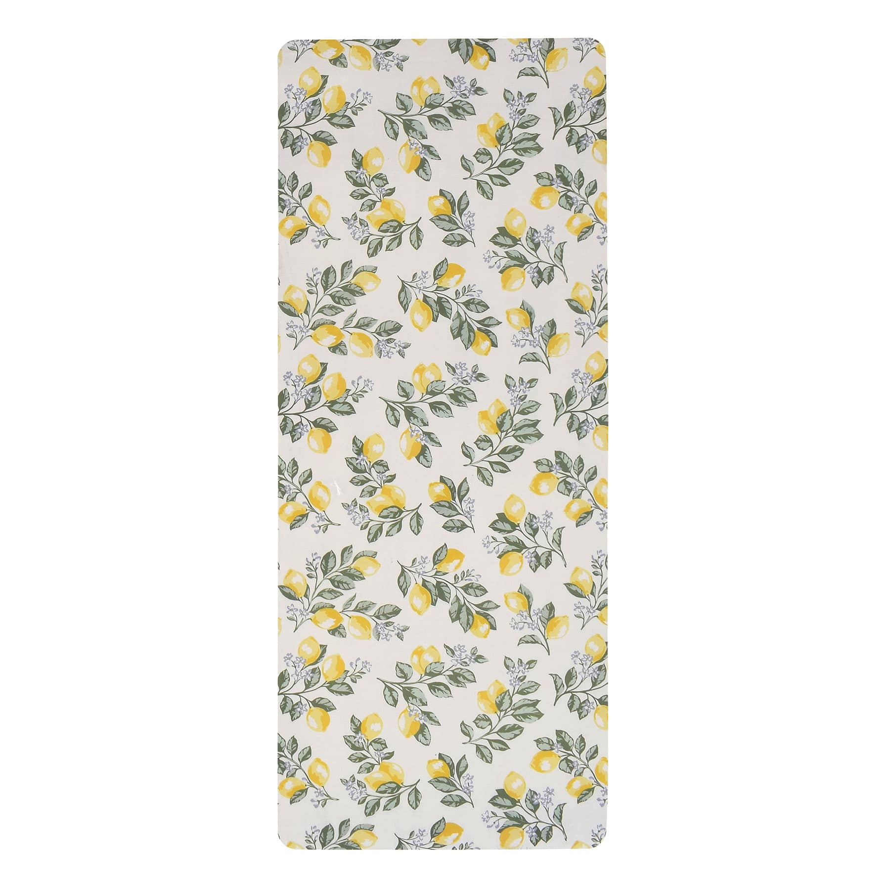 Providence Lemon Printed Kitchen Runner, 2x5