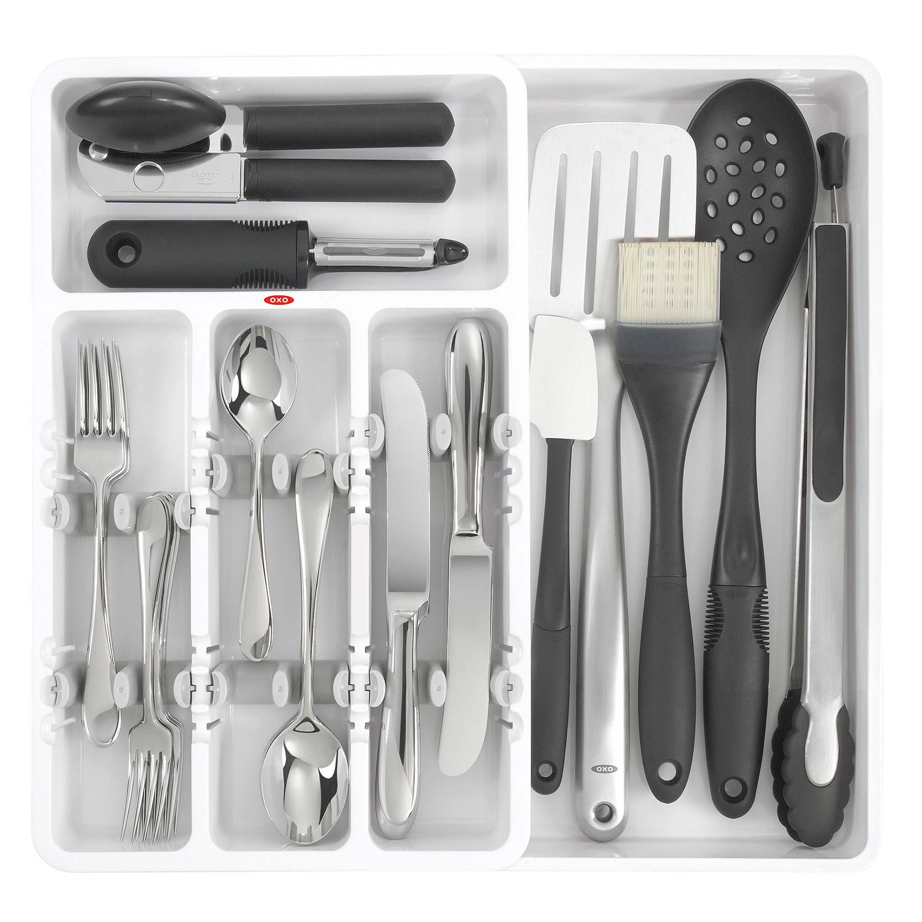 OXO Softworks Expandable Utensil Organizer