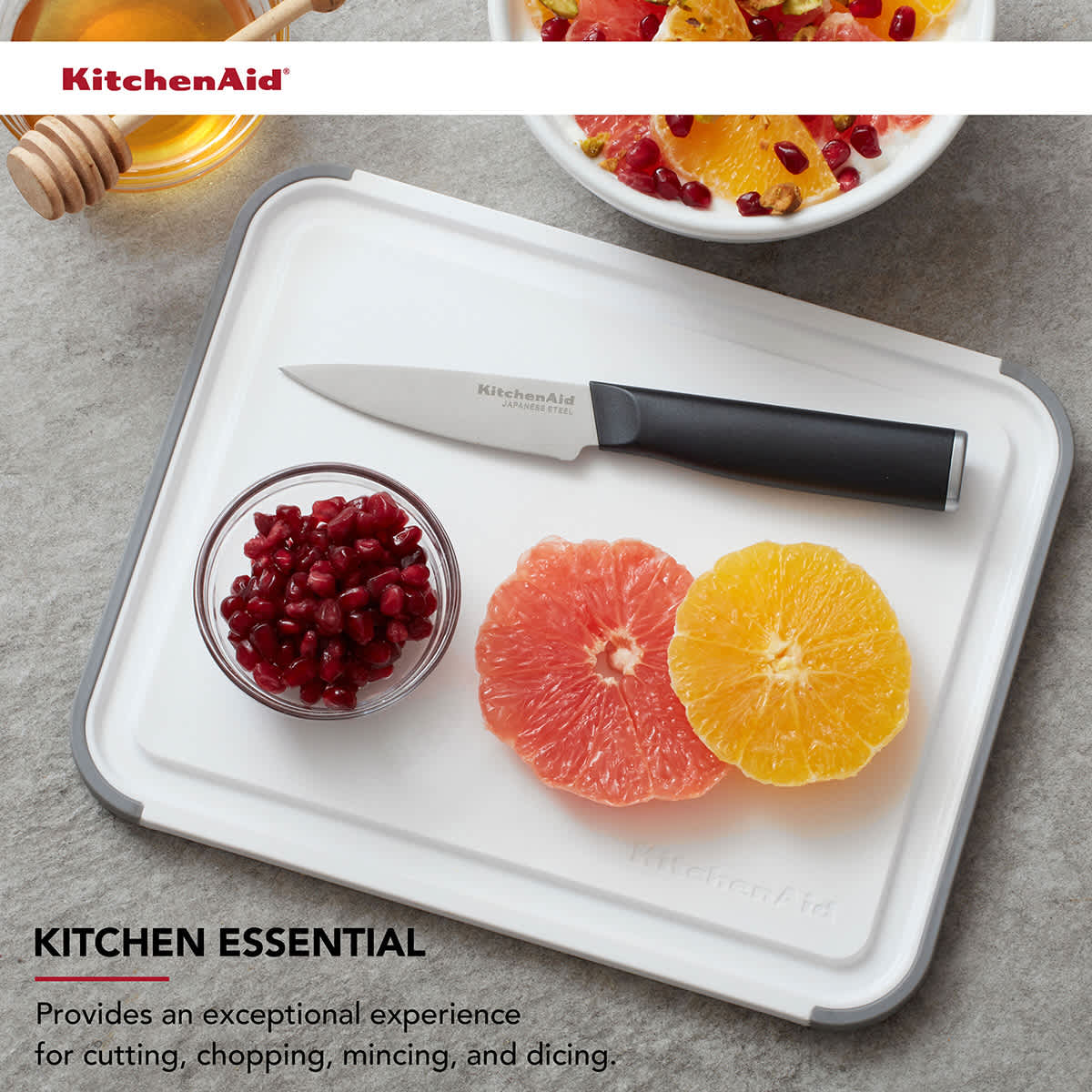 KitchenAid Classic Nonslip Cutting Board, 8x10
