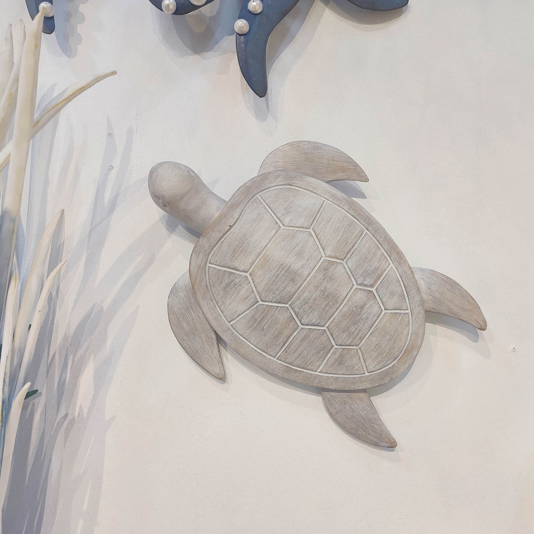 Turtle Drift Wood Finish, 15"