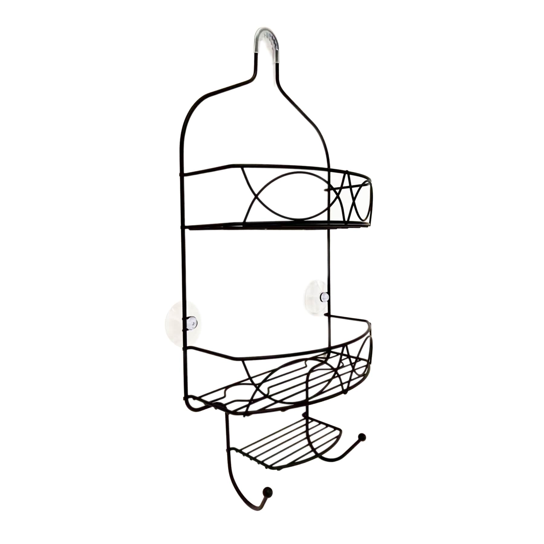 Pietro Shower Caddy, Matte Black