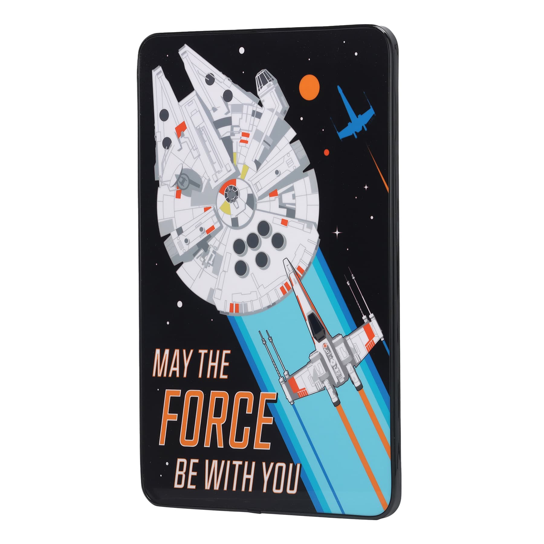 Star Wars May The Force Be With You Sign with Banded Edge