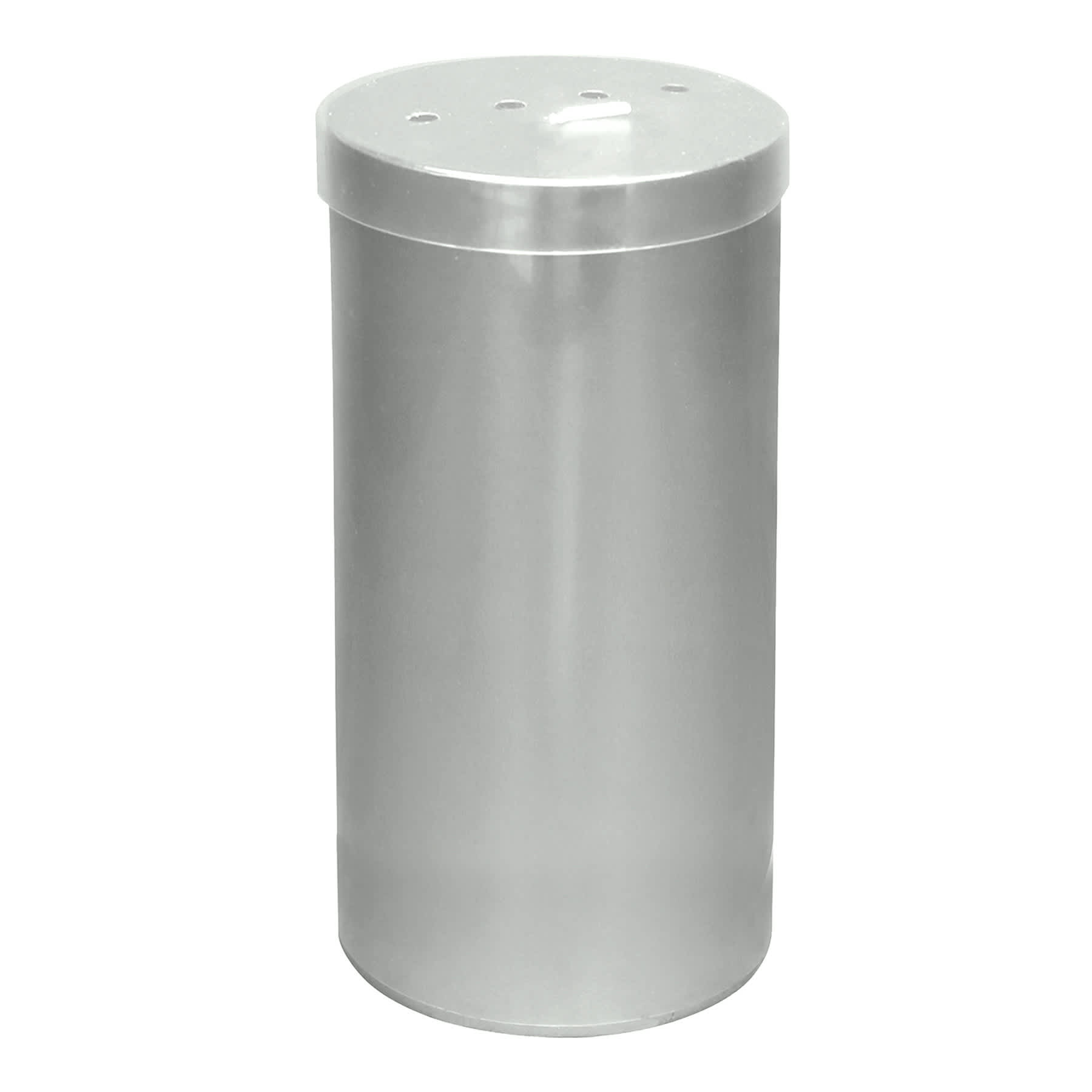 Willow Crossley Silver Unscented Pillar Candle, 3x6