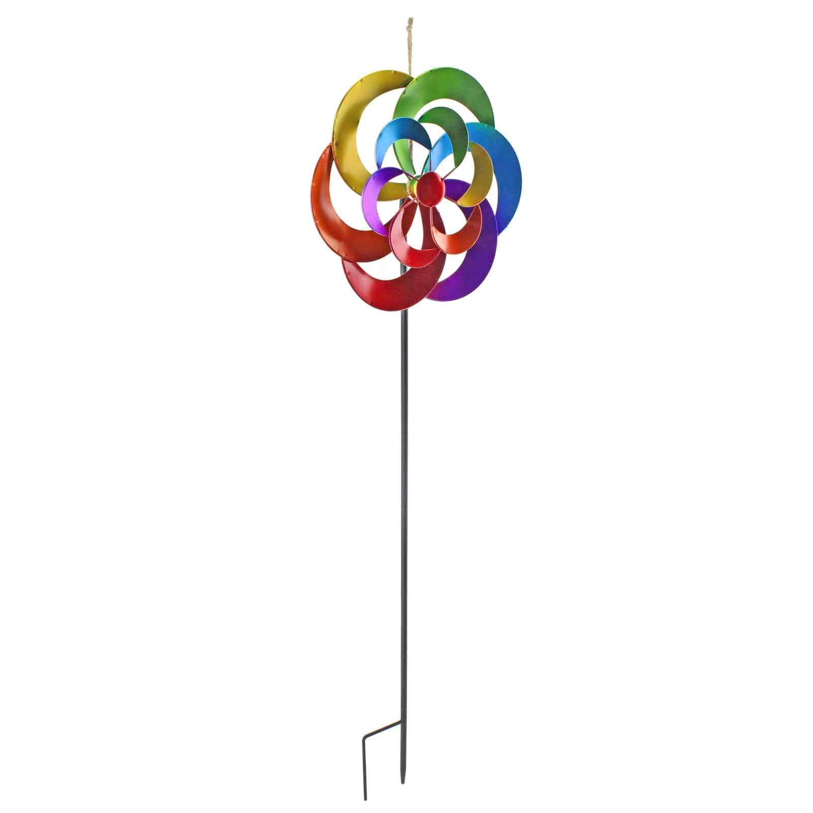 Multicolor Wind Spinner, 36"