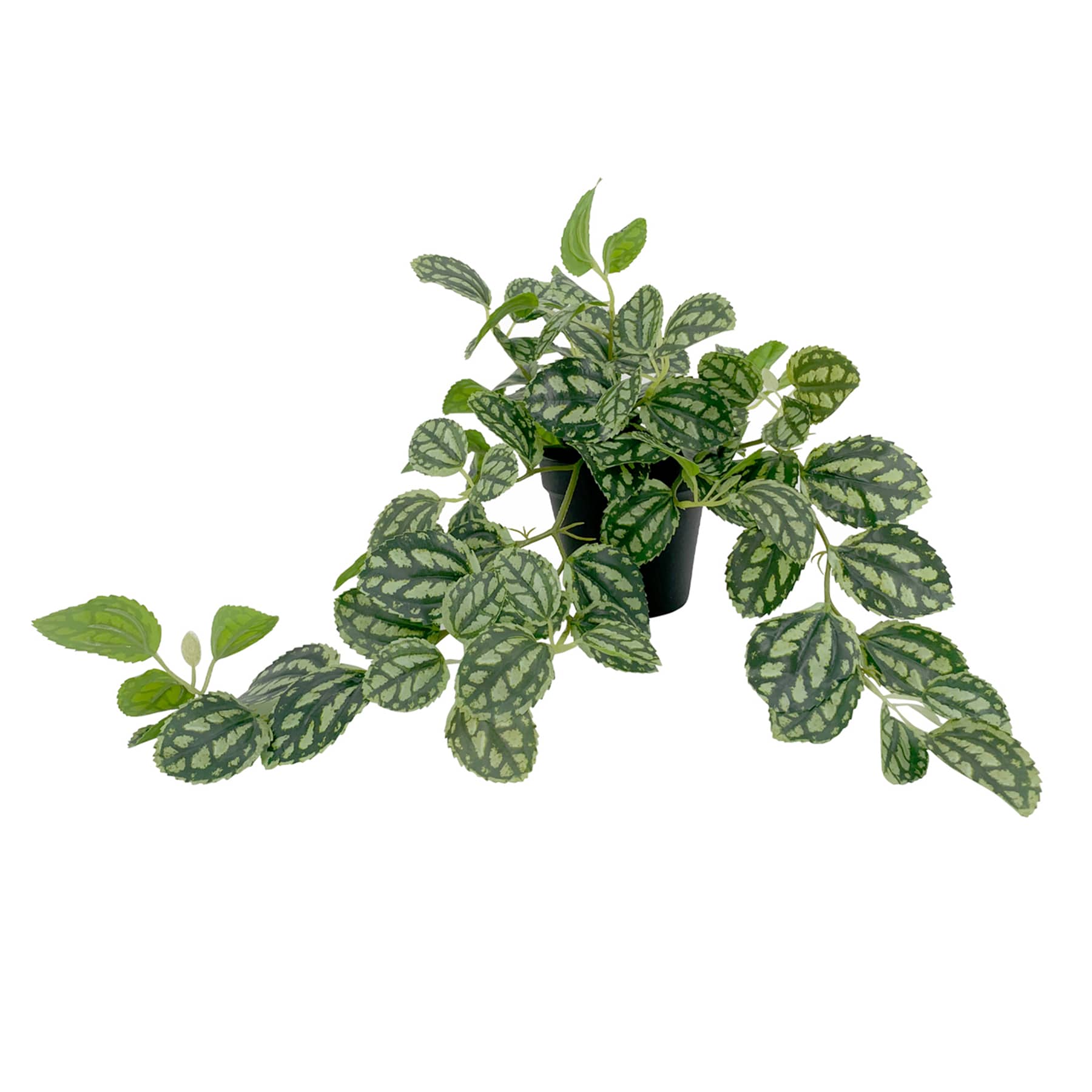 Outdoor Rated Watermelon Leaf Arrangement, 15"