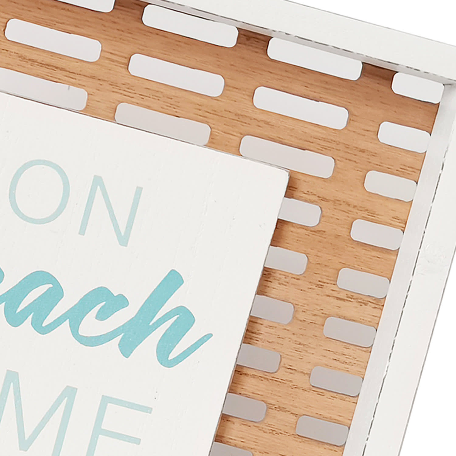 Ty Pennington On Beach Time Sign, 7.9"