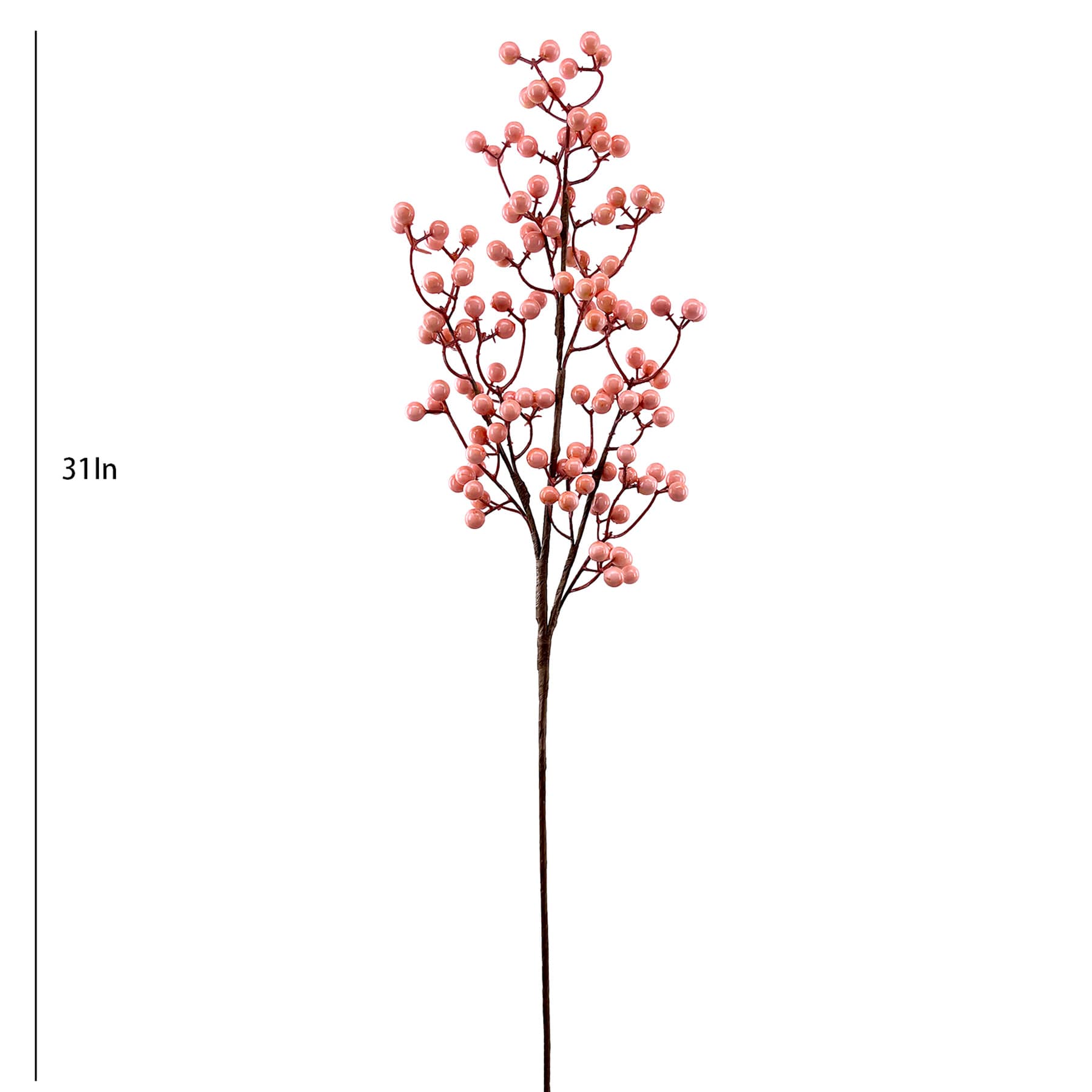 Pink Berries Stem, 31"