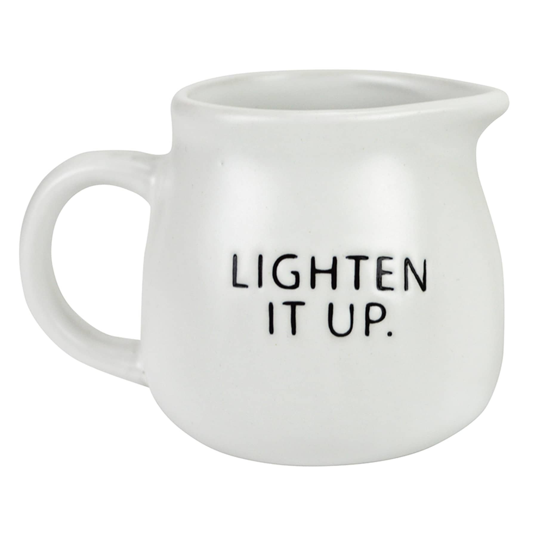 Sentiment Stoneware Sugar & Creamer Set