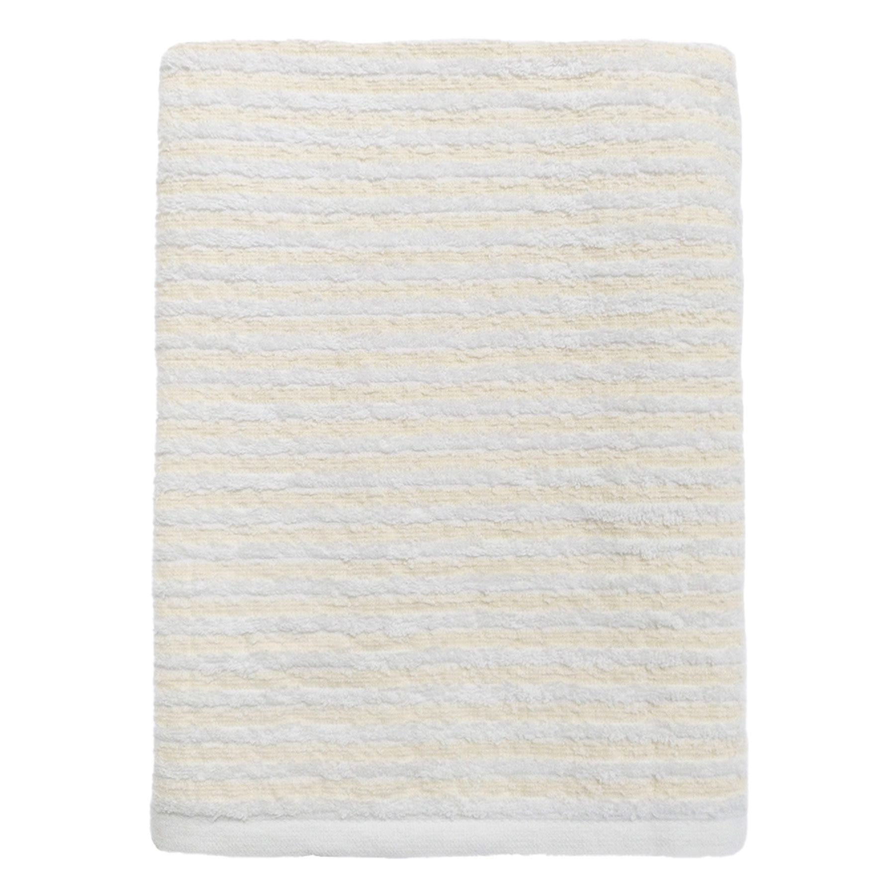 Essential Striped Yellow Bath Towel, 30x54