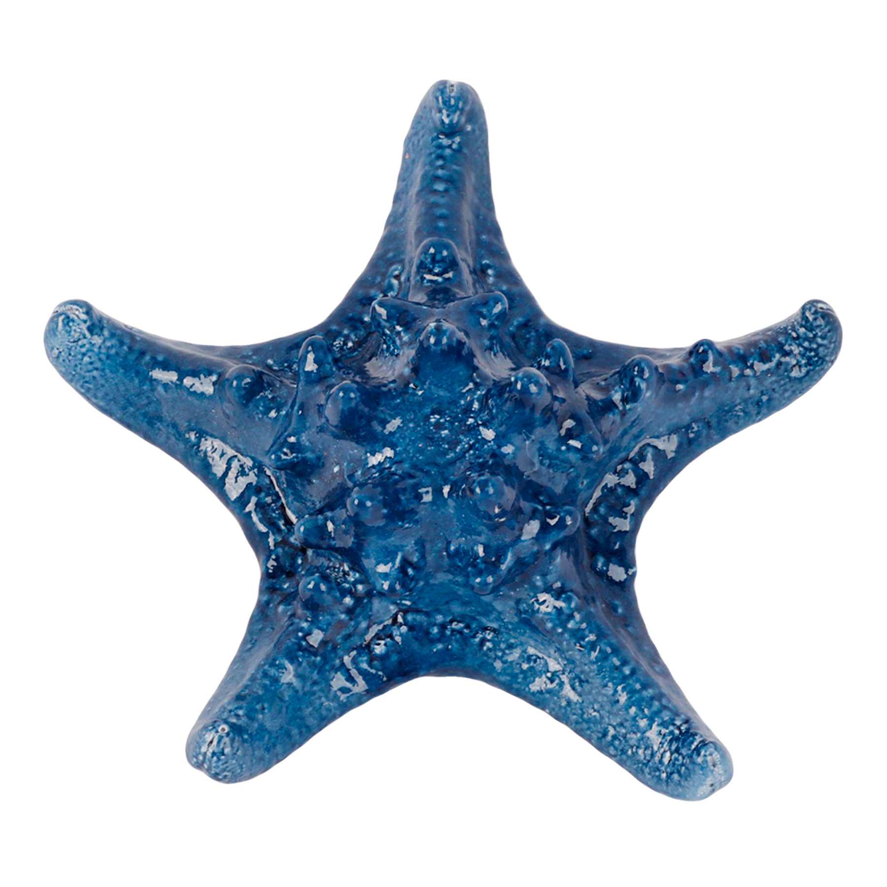 Ty Pennington Blue Ceramic Starfish Figurine, 4.5"