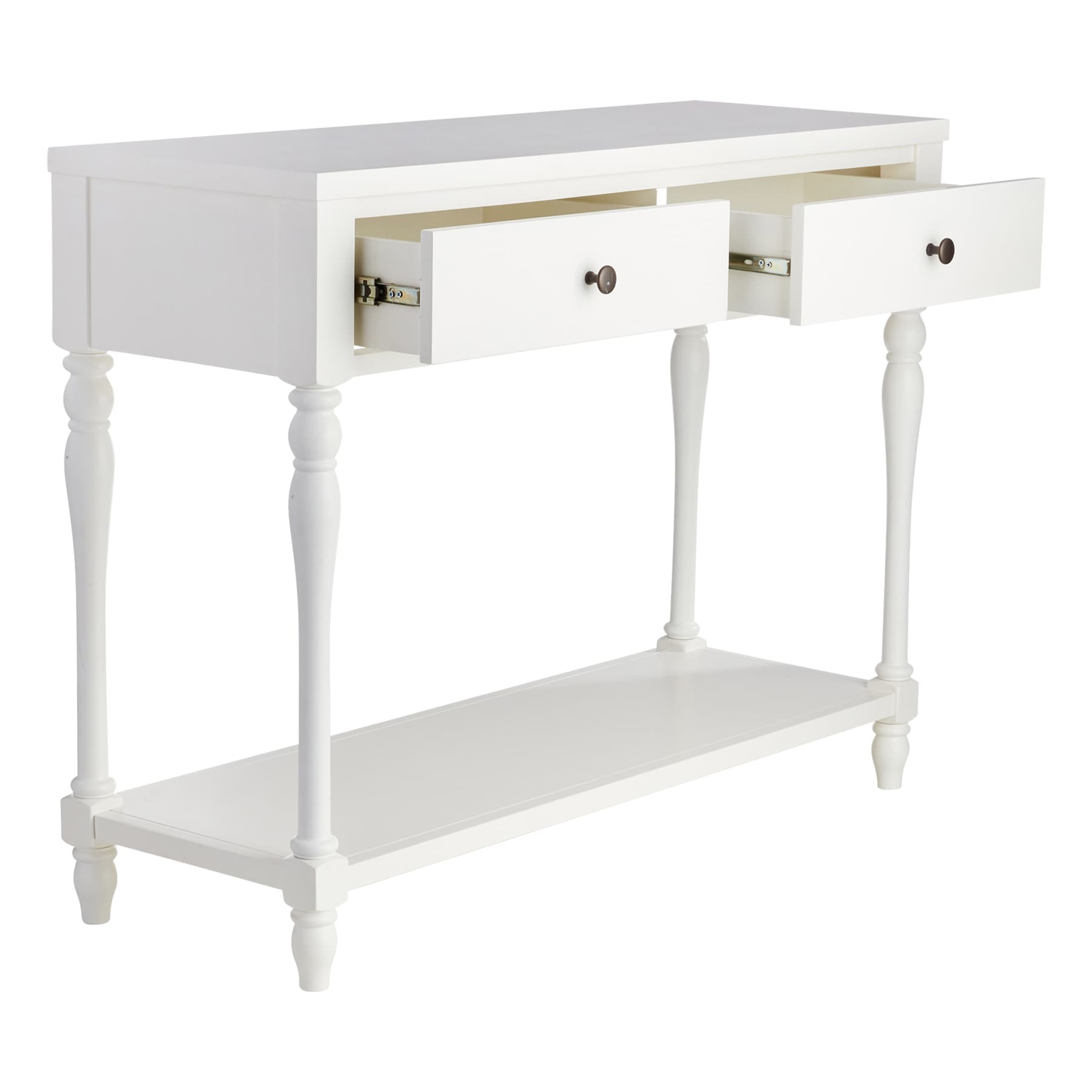 Providence Sutton Wooden Console Table, White