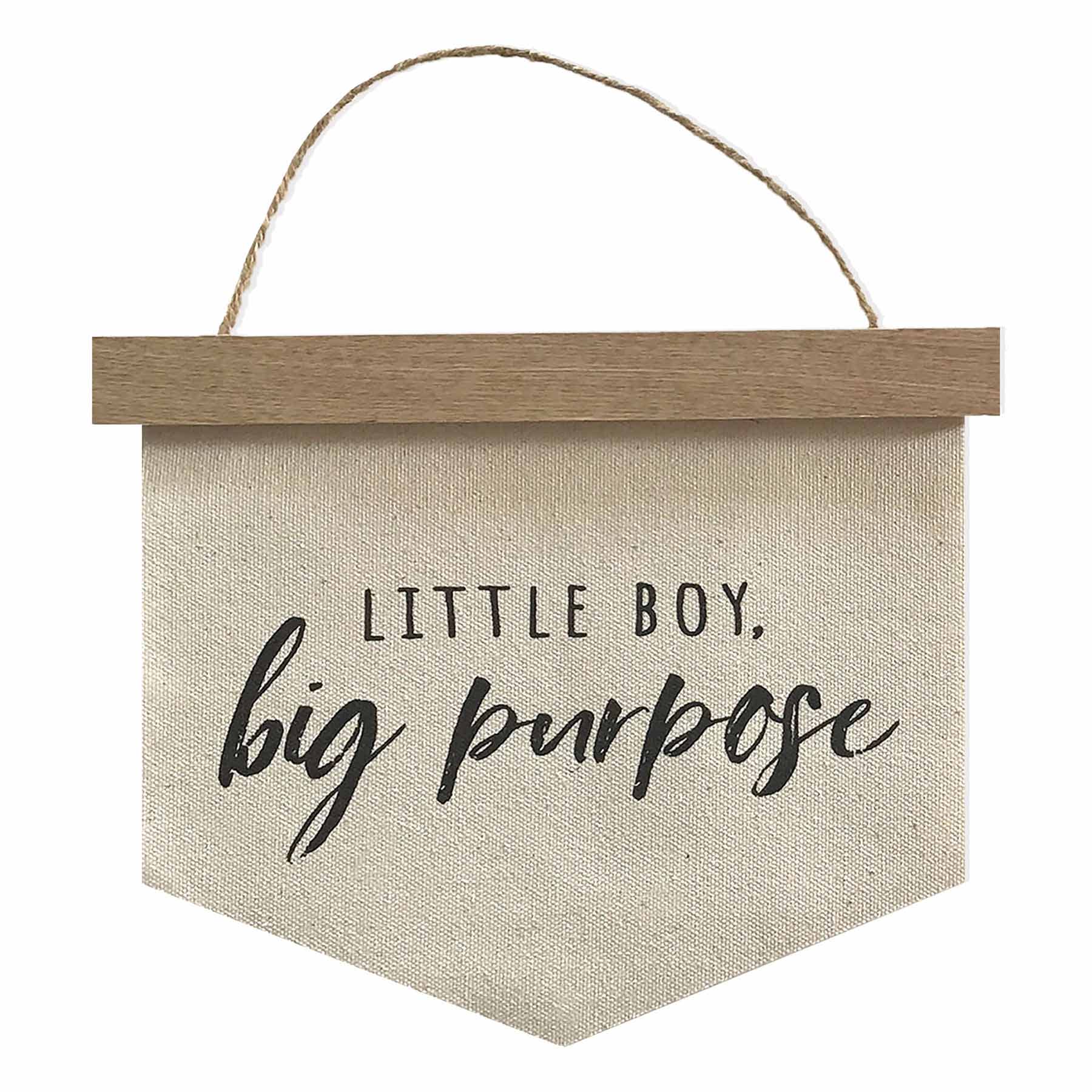 Little Boy Big Purpose Wall Pendant, 8x10