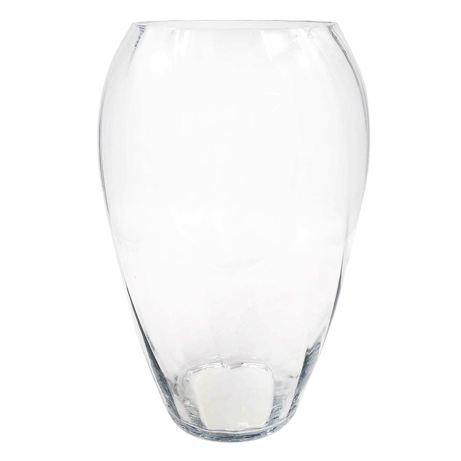 Clear Glass Vase, 15.6"