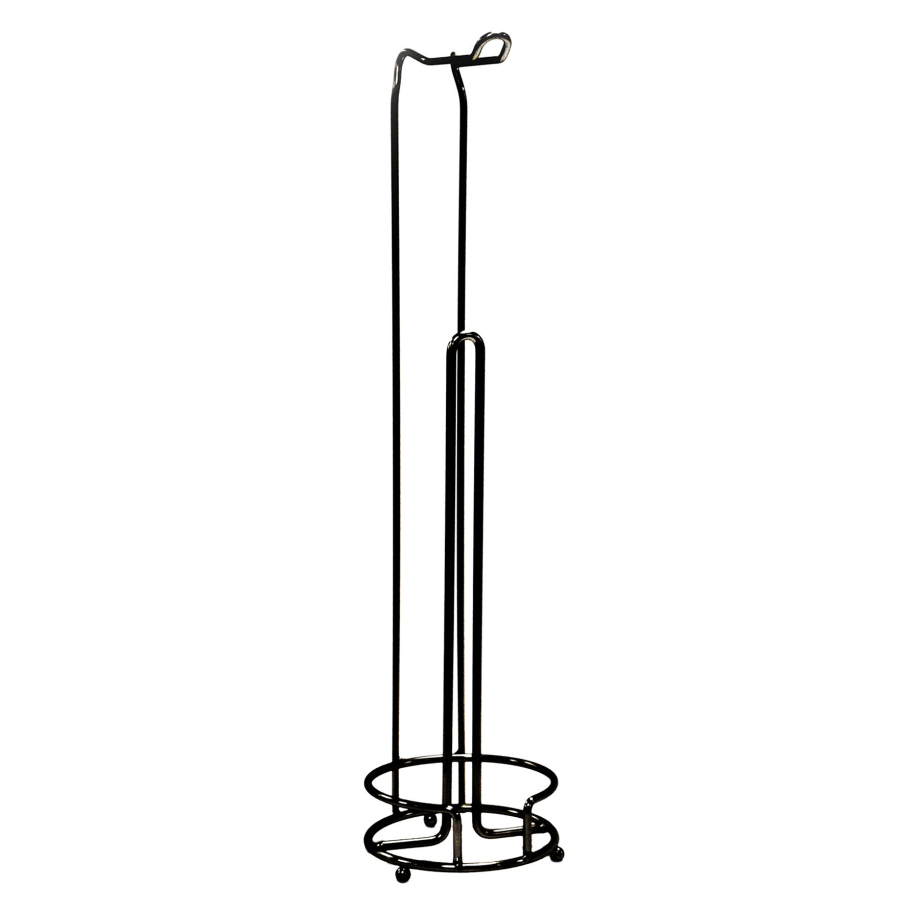 Hale Matte Black Toilet Paper Holder