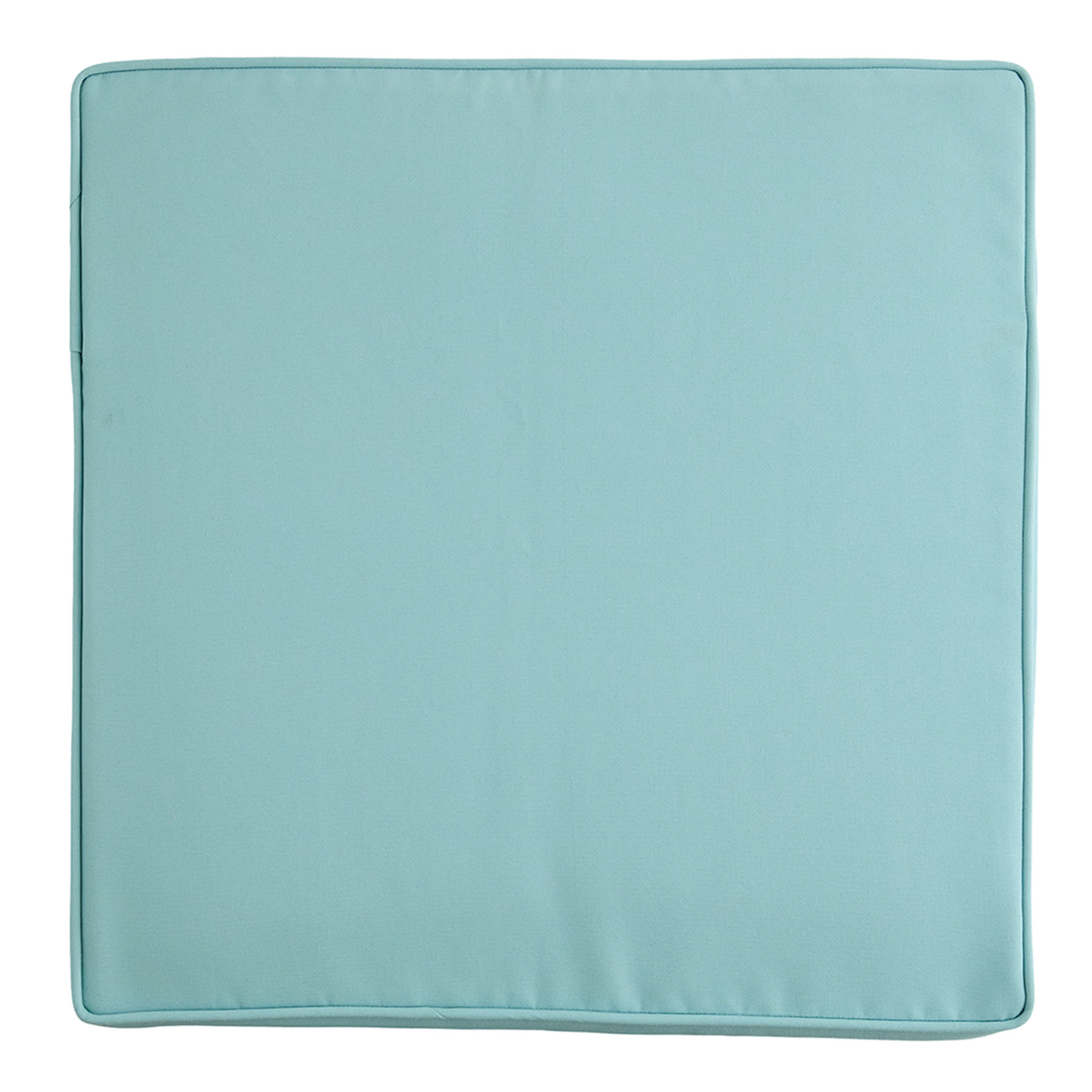 Canal Blue Canvas Single Outdoor Deep Seat Cushion