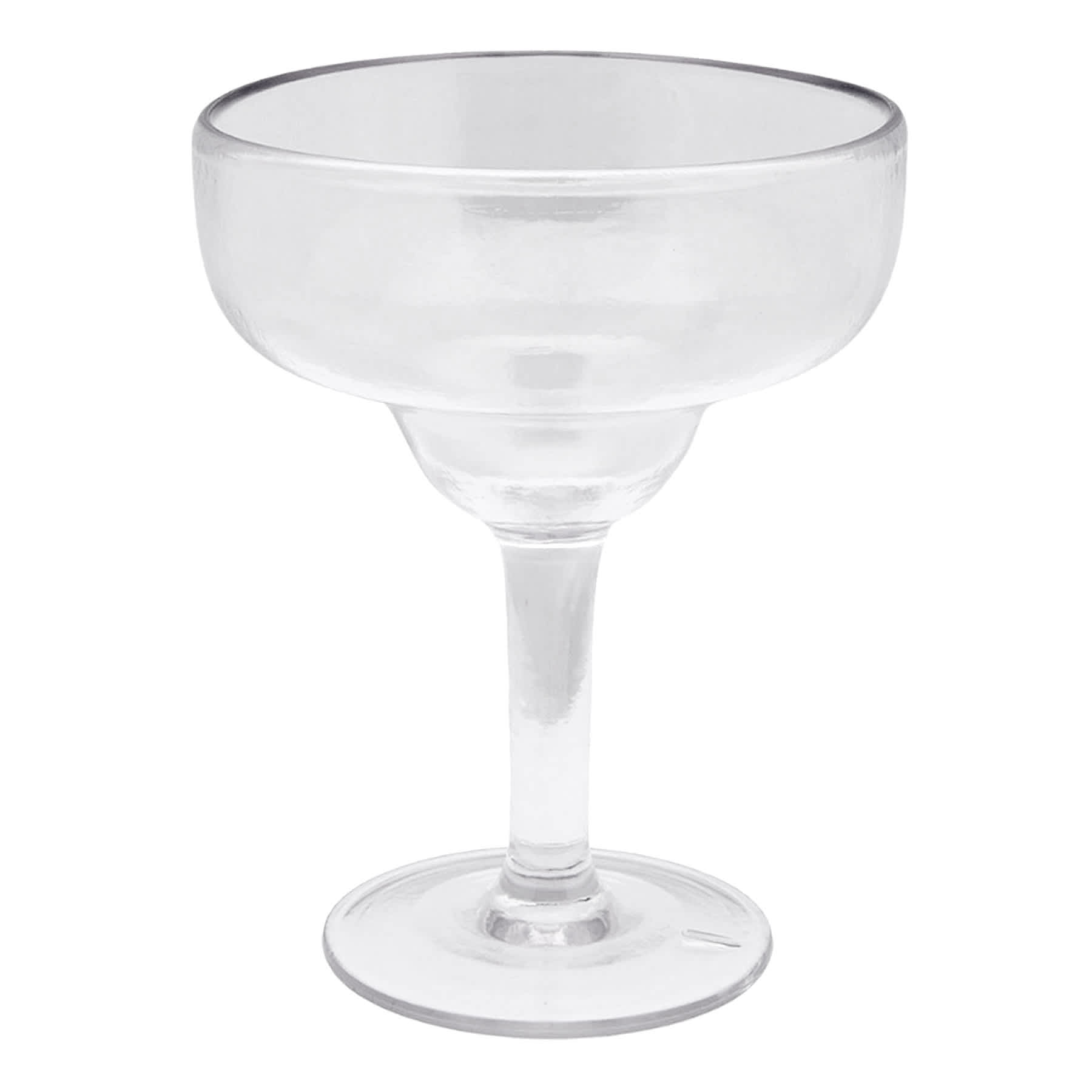 Clear Acrylic Margarita Glass