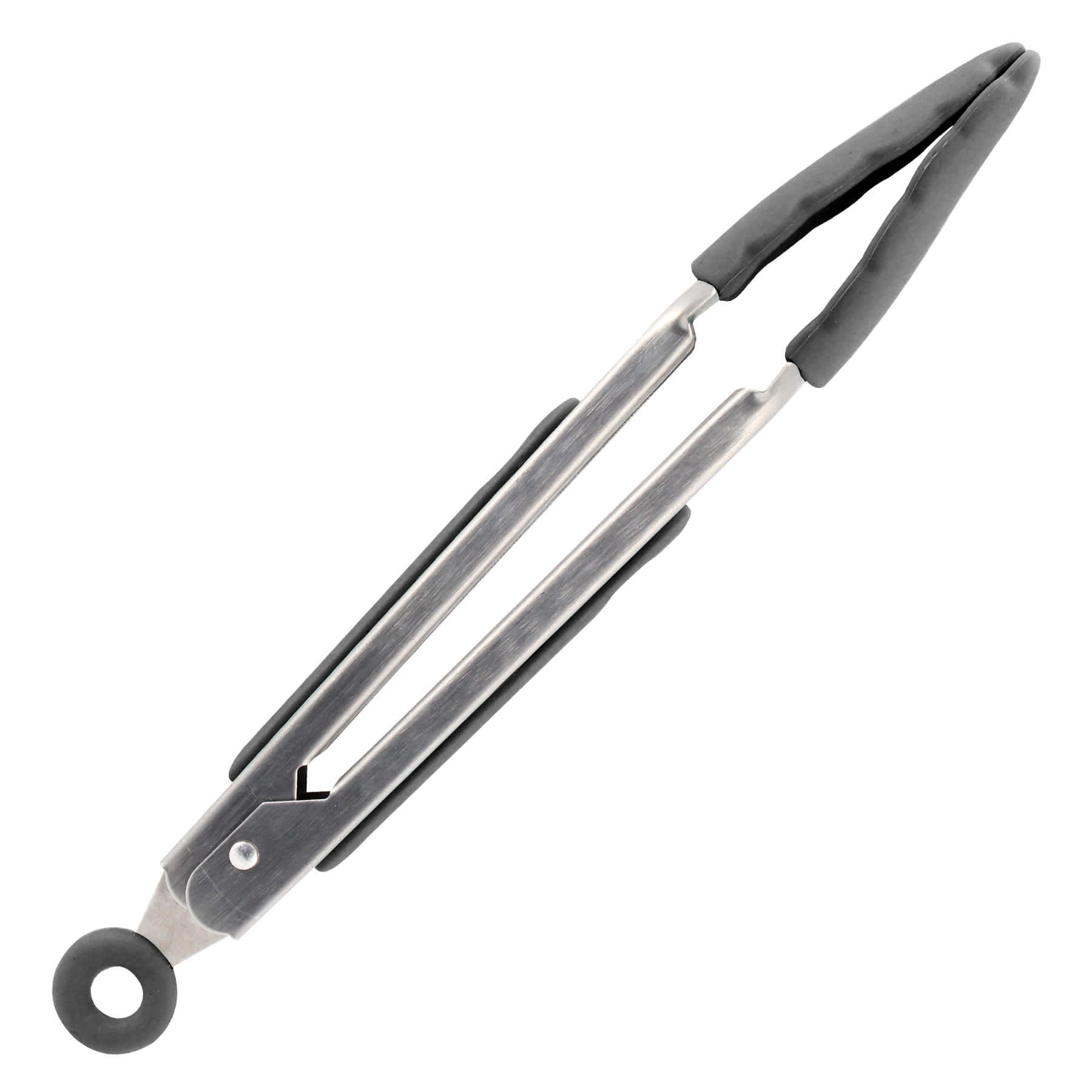 Mini Silicone Tong, Grey