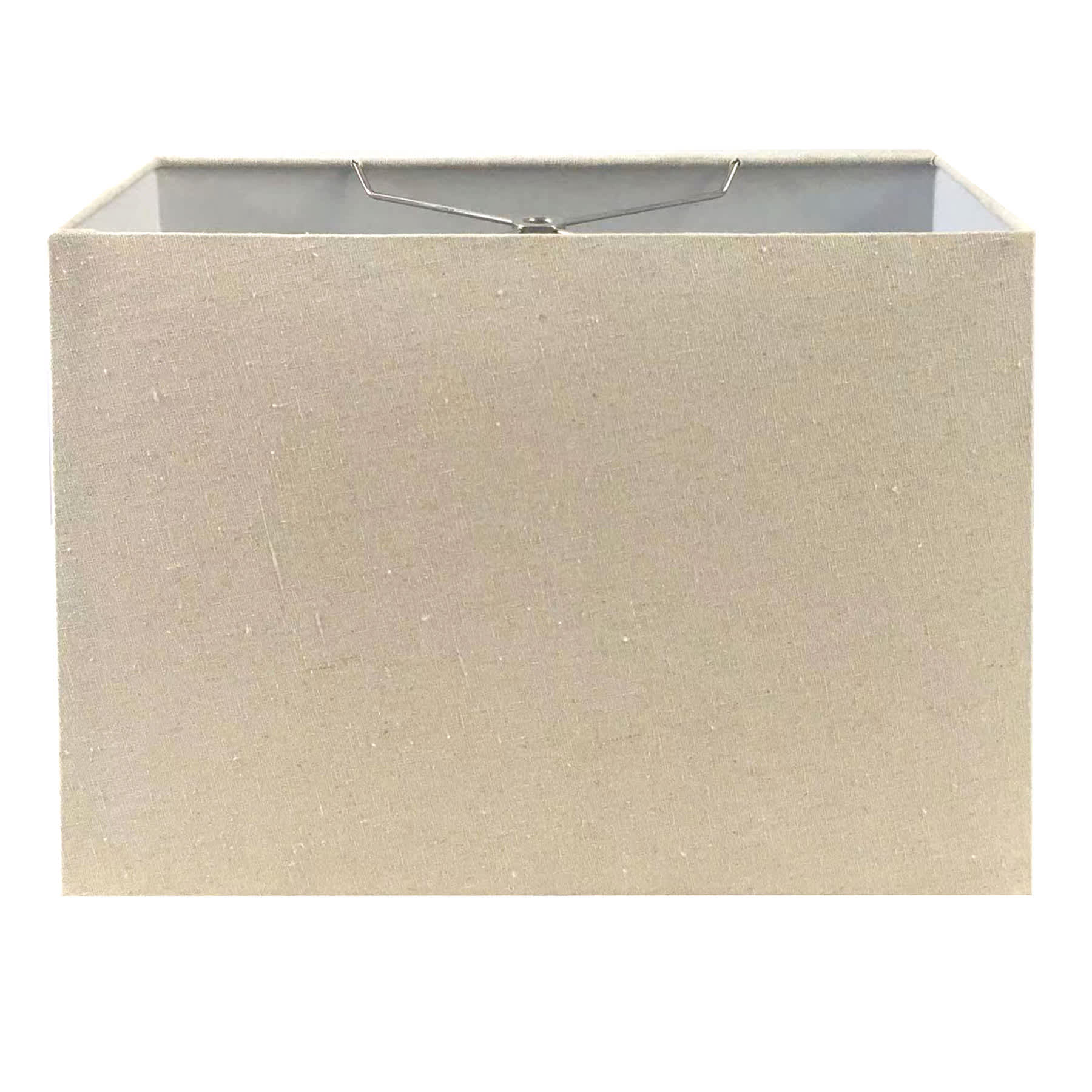 Tan Rectangle Medium Table Lamp Shade, 14x15x10