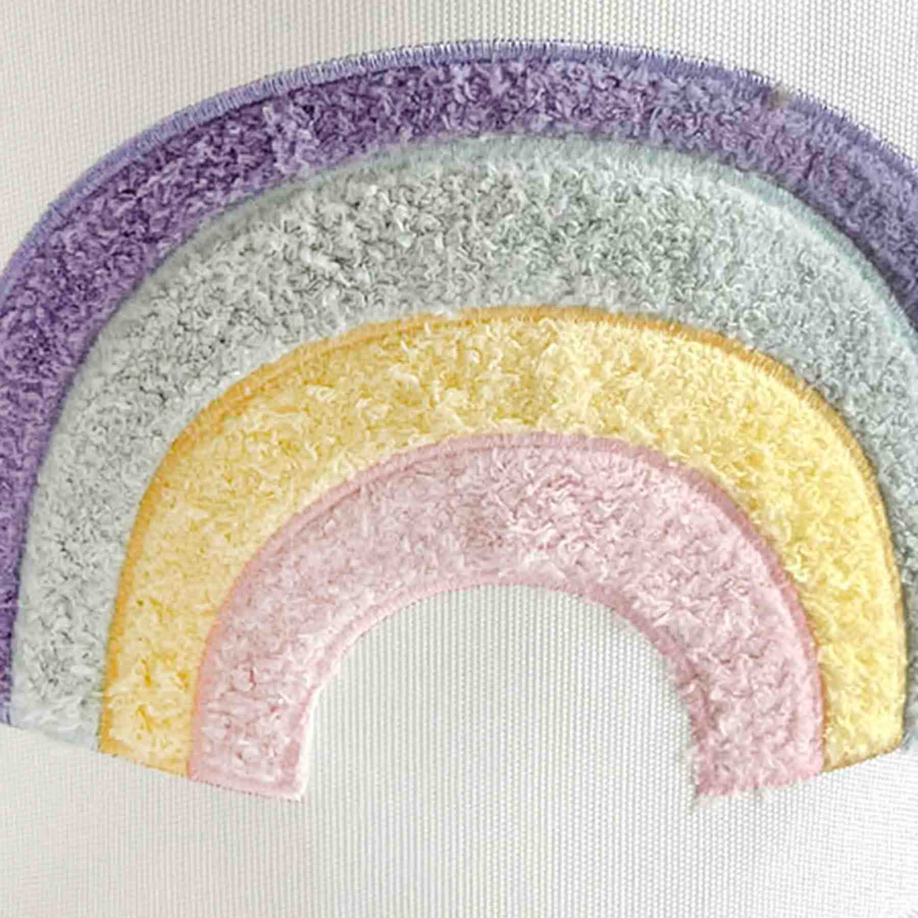 Tiny Dreamers Round Rainbow Storage Bin, Medium