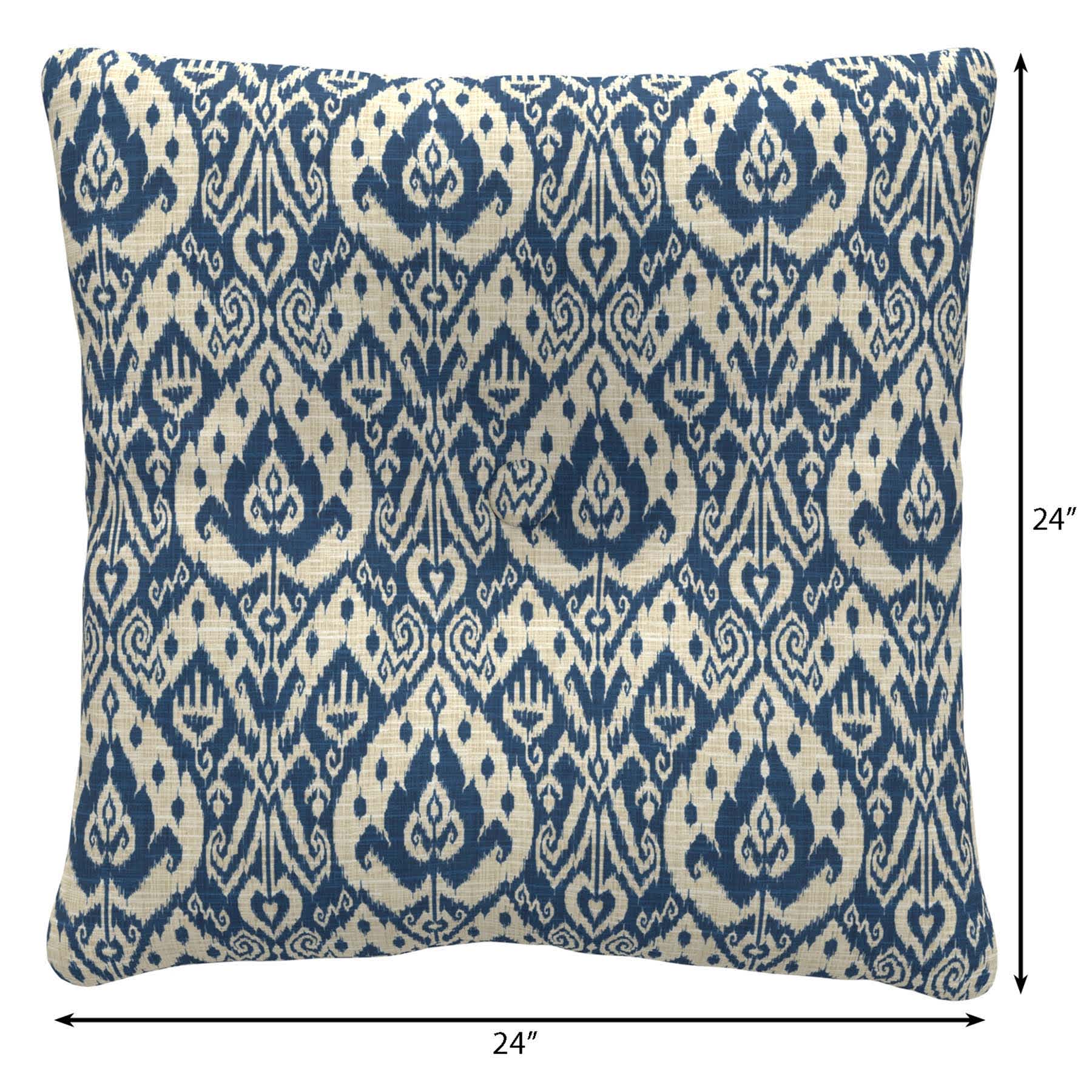 Ashmore Marine Outdoor Tufted Back Cushion