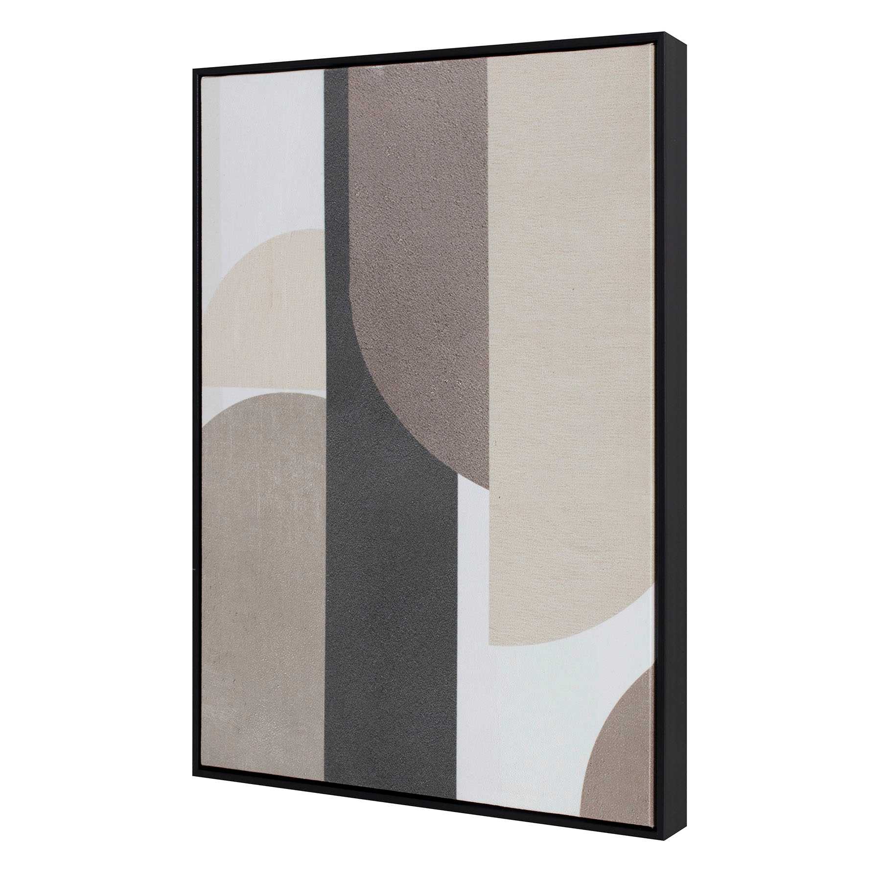 Crosby St. Framed Abstract Canvas Wall Art, 18x24