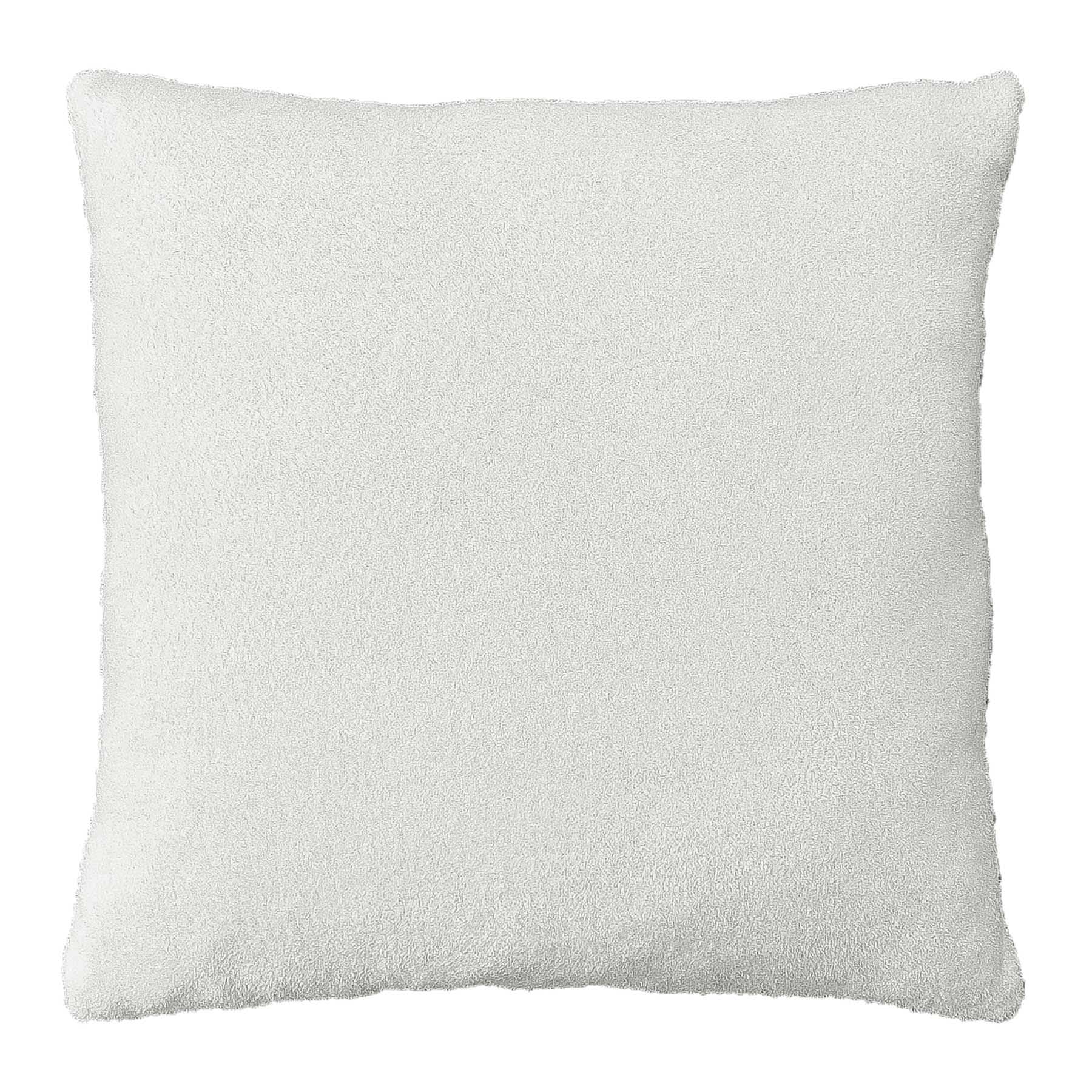 Cream Heathered Cozy Plush Throw Pillow, 24"