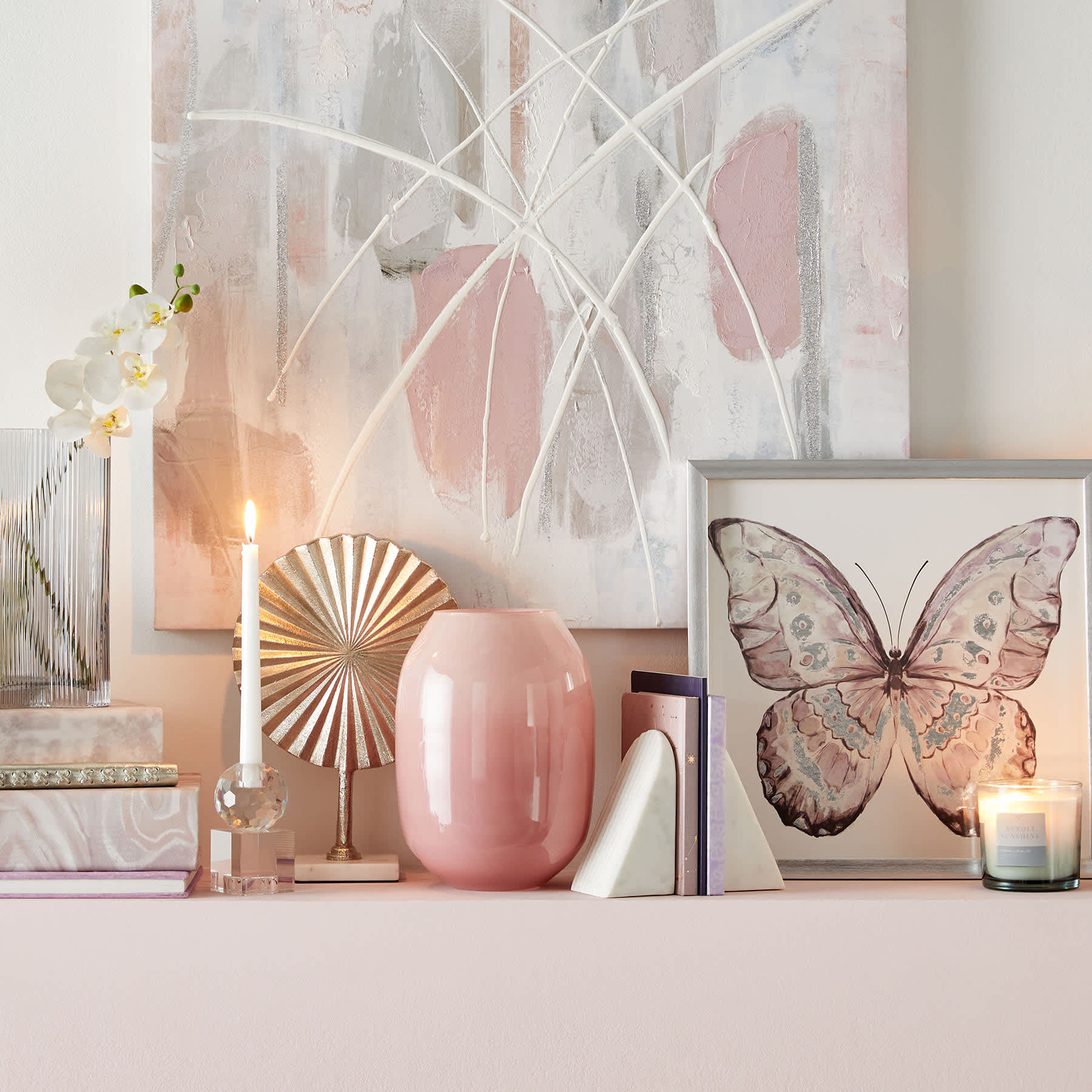 1-Piece White Slanted Marble Bookend, 6"