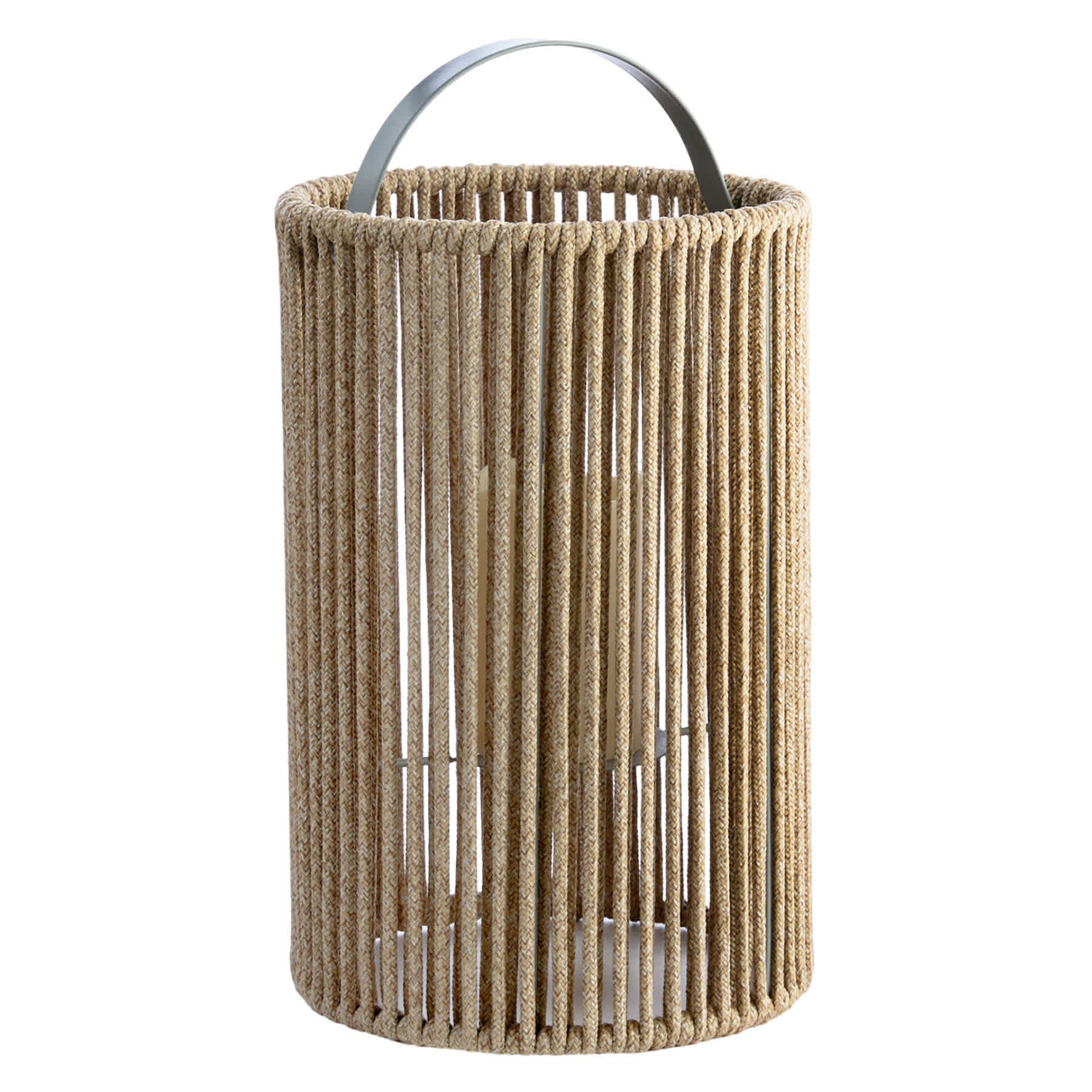 Found & Fable Woven Rope Outdoor Lantern