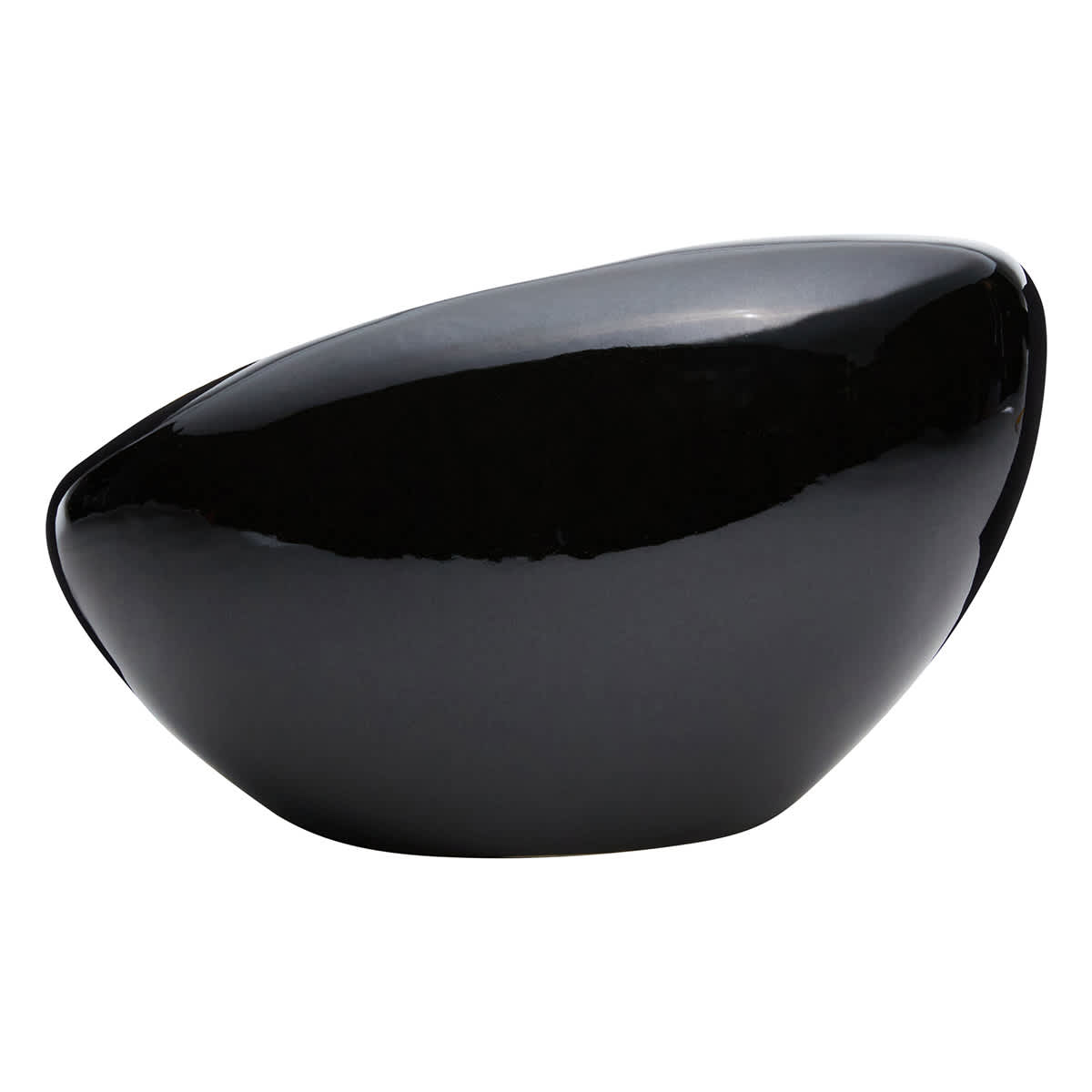 Crosby St. Indoor Black Jellybean Planter, Small