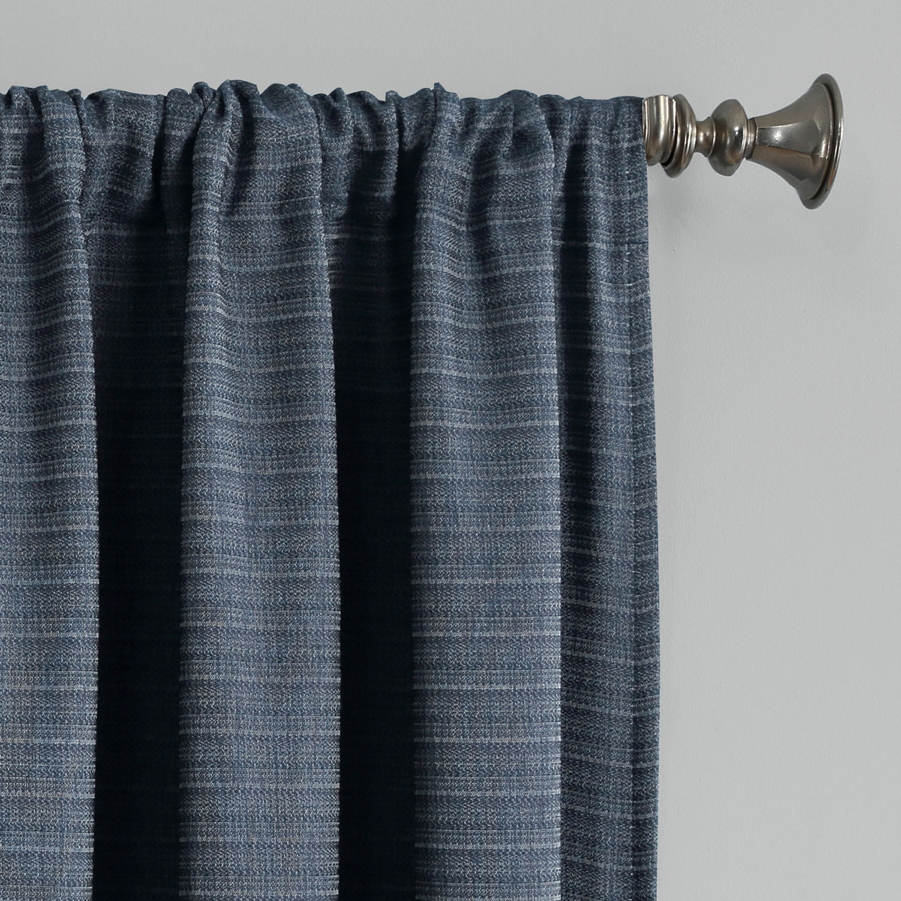 Sun Zero Soraya Navy Thermal Lining Blackout Curtain Panel, 84"