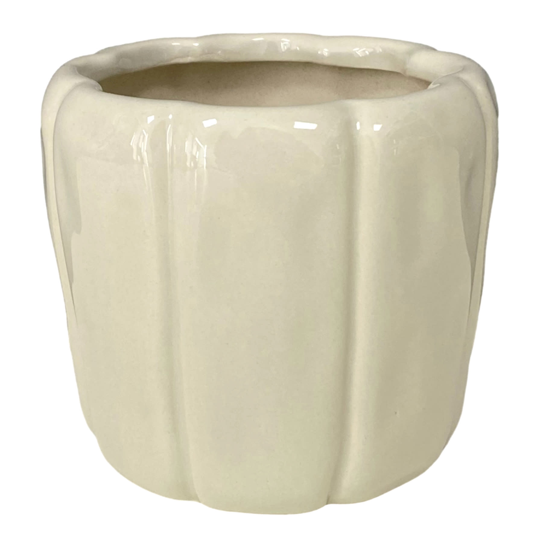 Honeybloom Indoor White Missie Planter, 3.9"