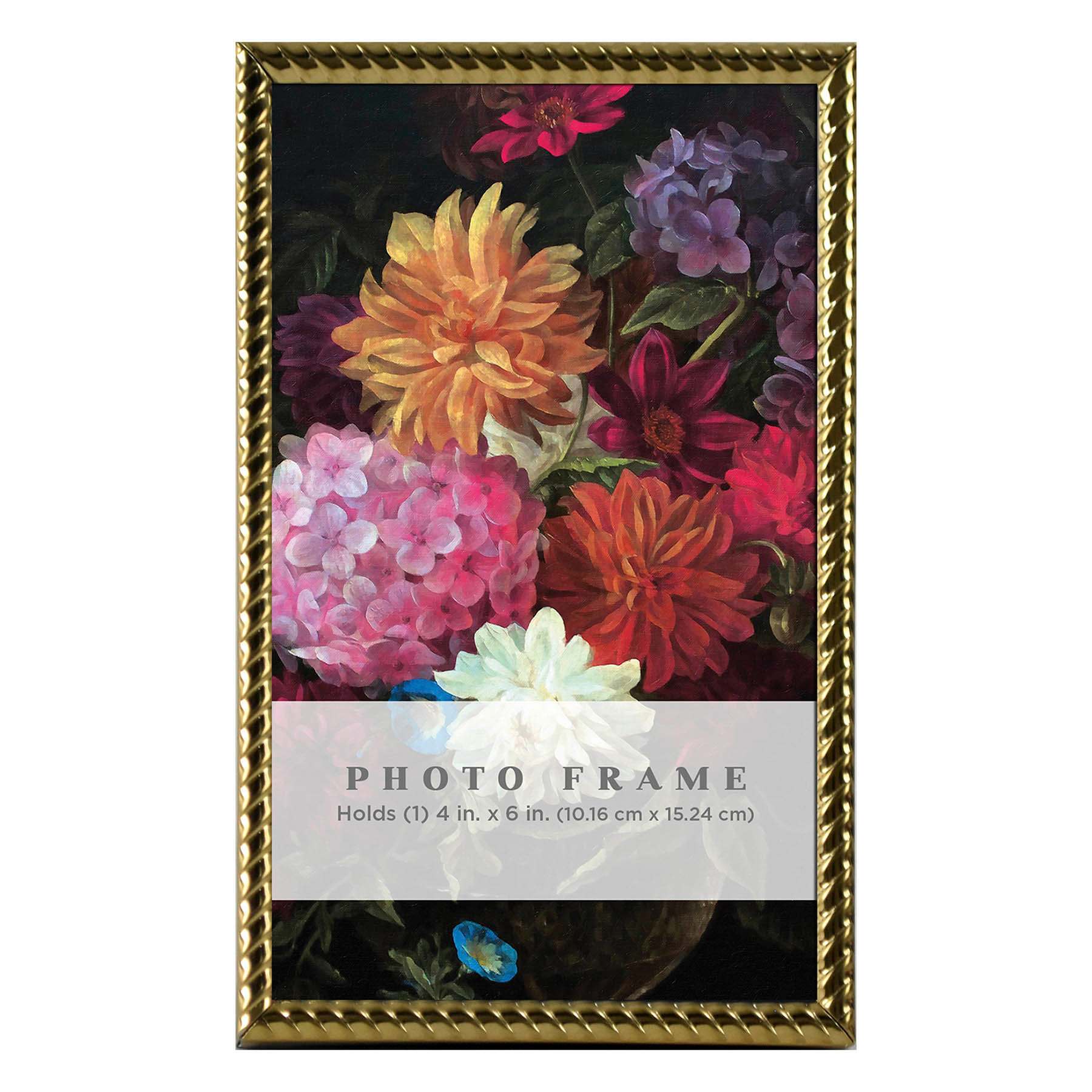 Gold metal Tabletop Frame, 4x6