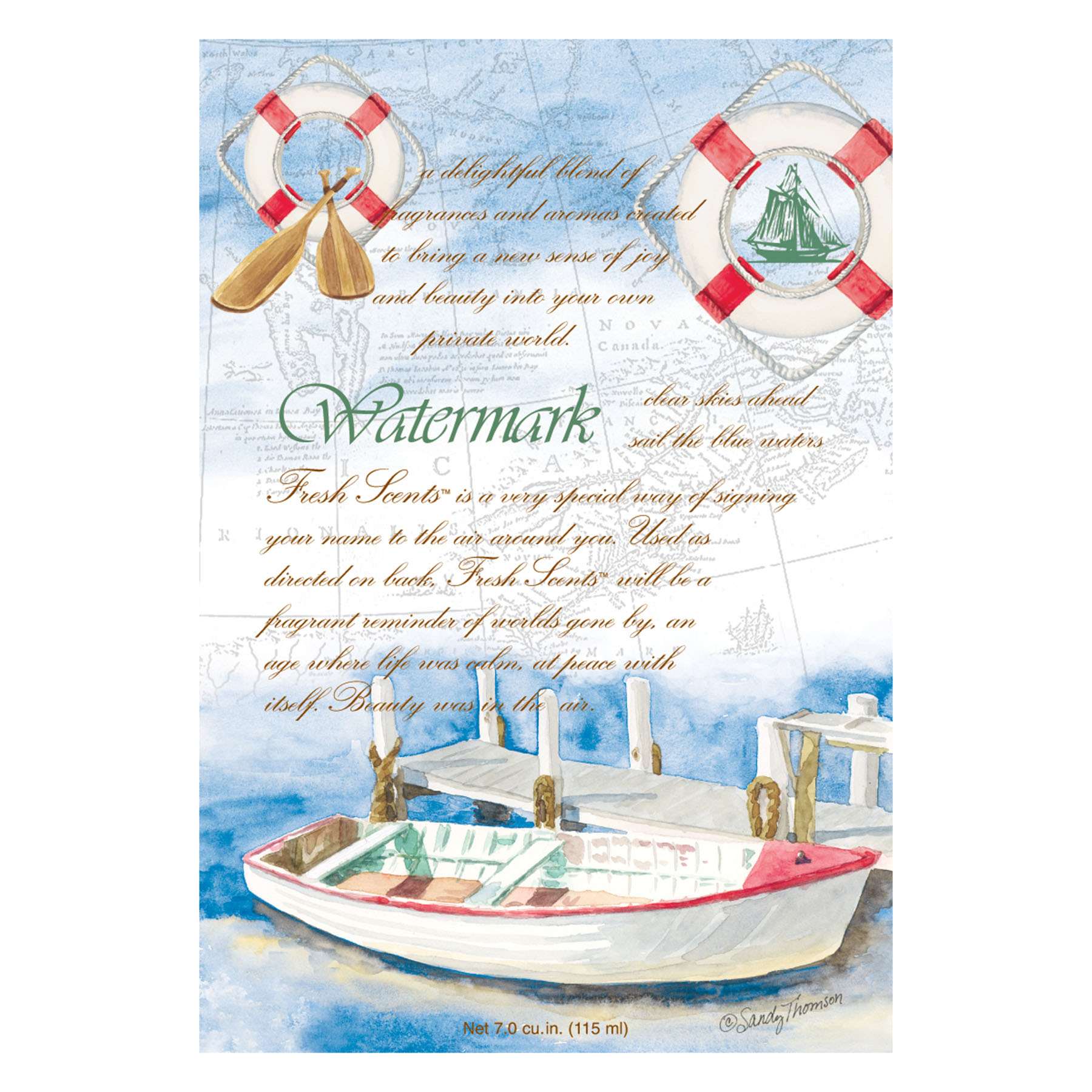 3-Pack Watermark Scented Sachets