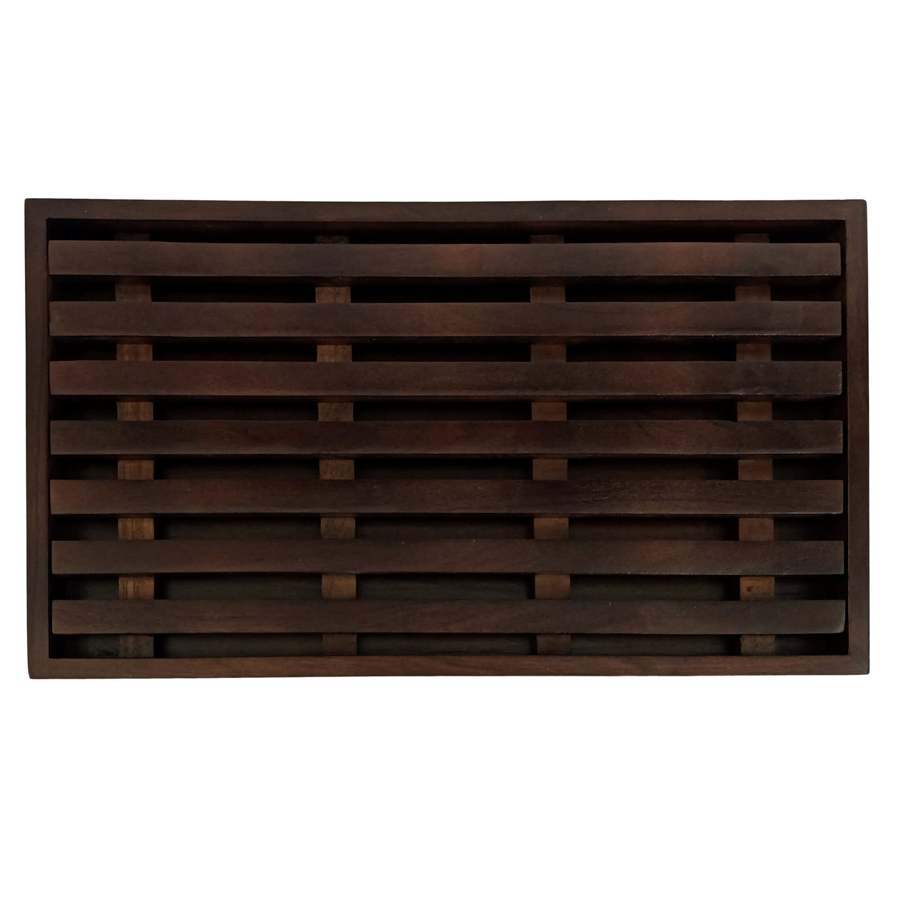 Bistro Brown Wooden Crumb Catcher Bread Board