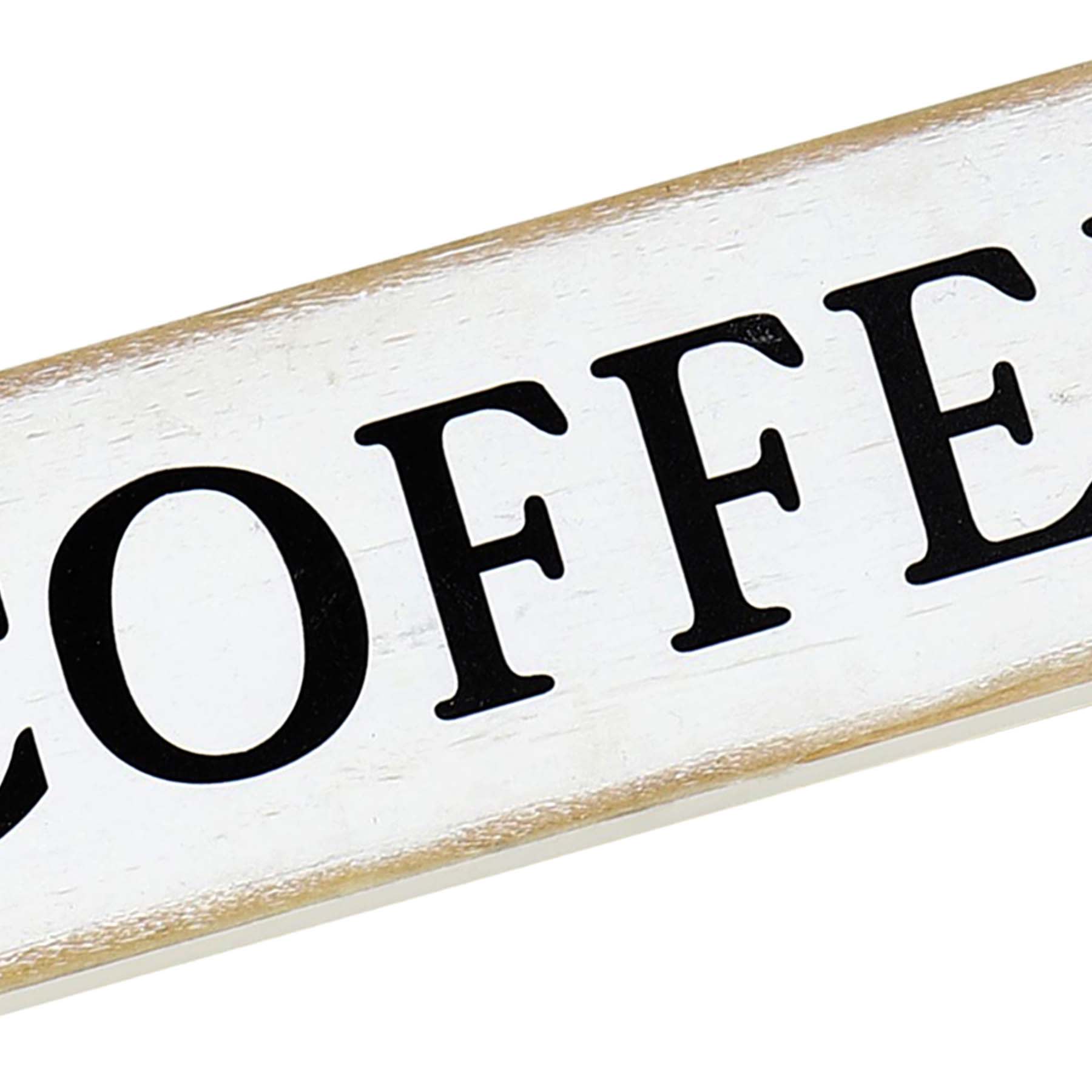 Coffee Wooden Wall Sign, 16x5